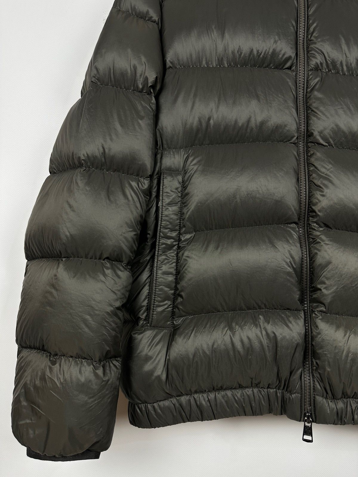 Moncler Moncler Willm Giubbotto Olive Green Down Puffer Jacket Size US XL / EU 56 / 4 - 8 Thumbnail