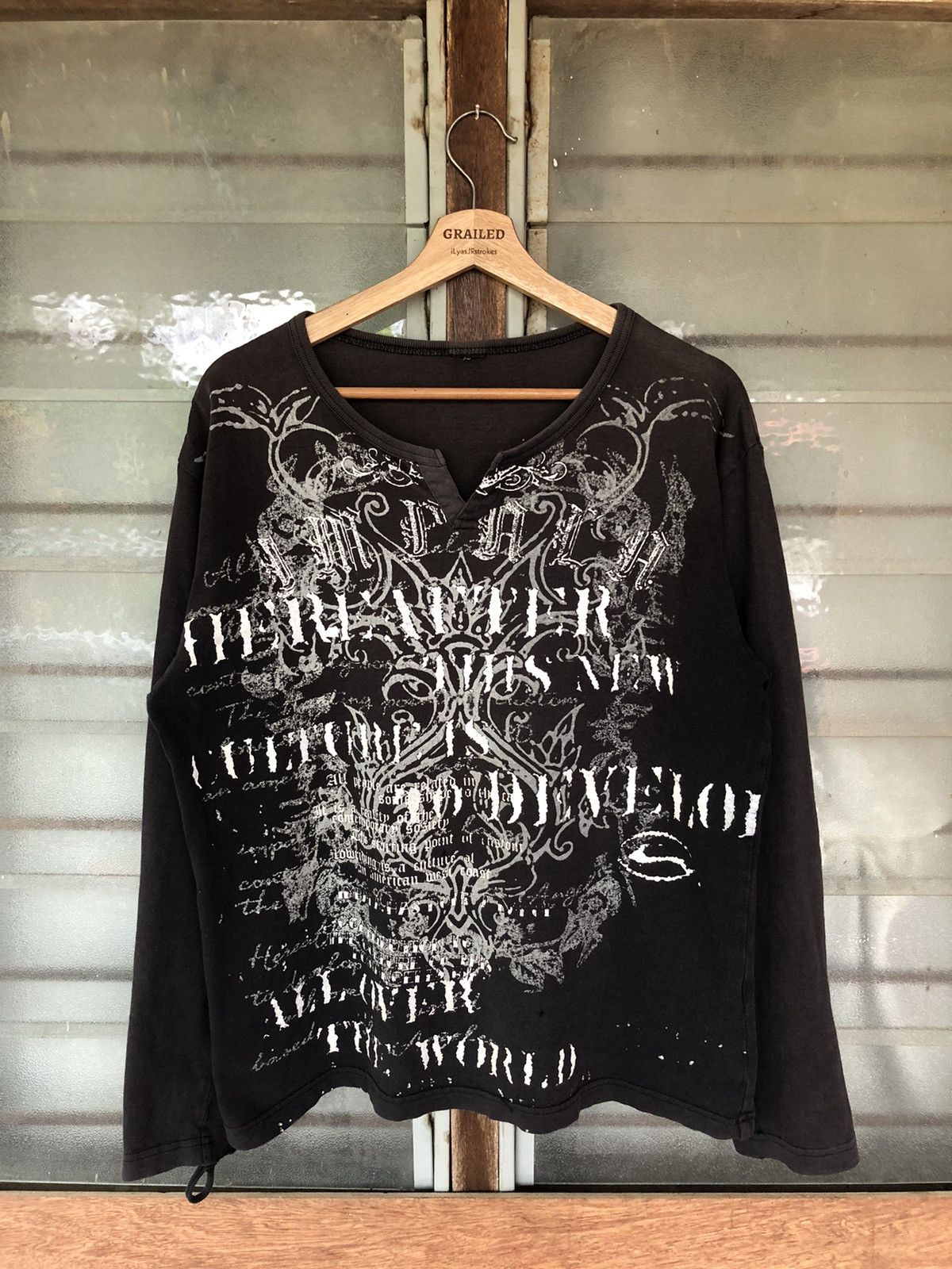 Japanese Brand Vintage Japanese Brand Style Punk If Six Was Nine Punk Tee Size US M / EU 48-50 / 2 - 1 Thumbnail