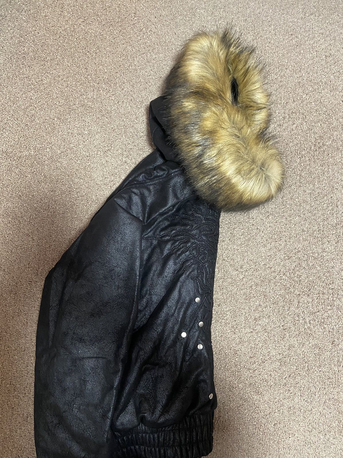 Other Black Sun Totem Fur Hoodie Size US S / EU 44-46 / 1 - 5 Thumbnail