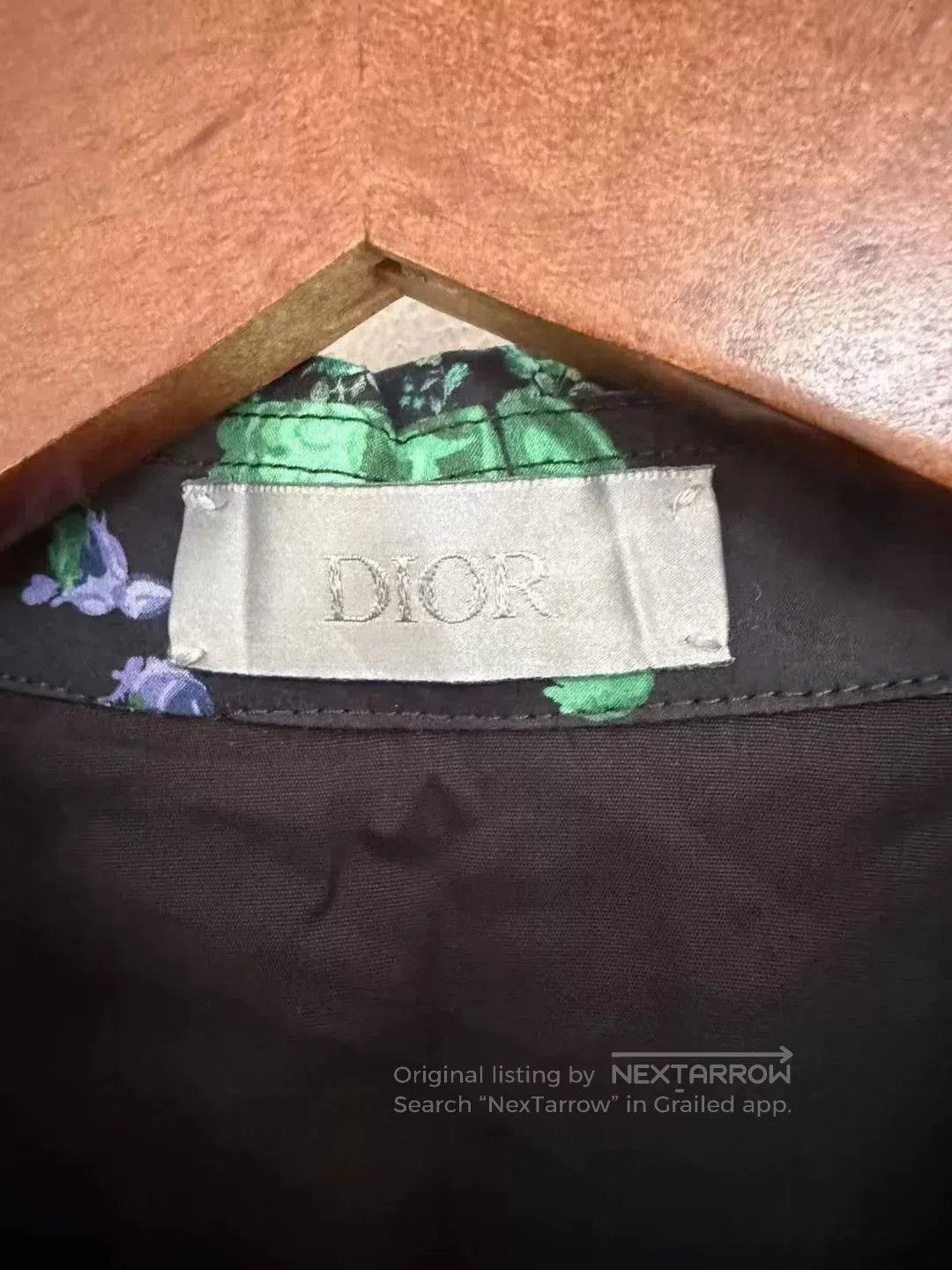 Dior dior floral short sleeve shirt. Size US L / EU 52-54 / 3 - 2 Thumbnail