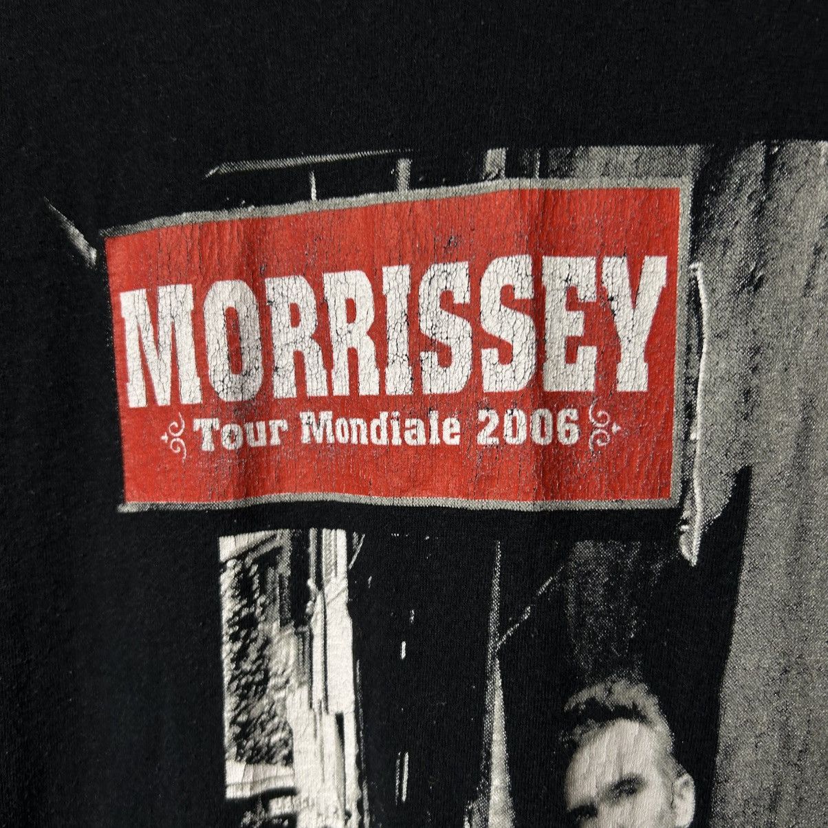 Band Tees Vintage Morrissey 2006 Mondial Tour Big Logo Rock Band tee Size US M / EU 48-50 / 2 - 3 Thumbnail
