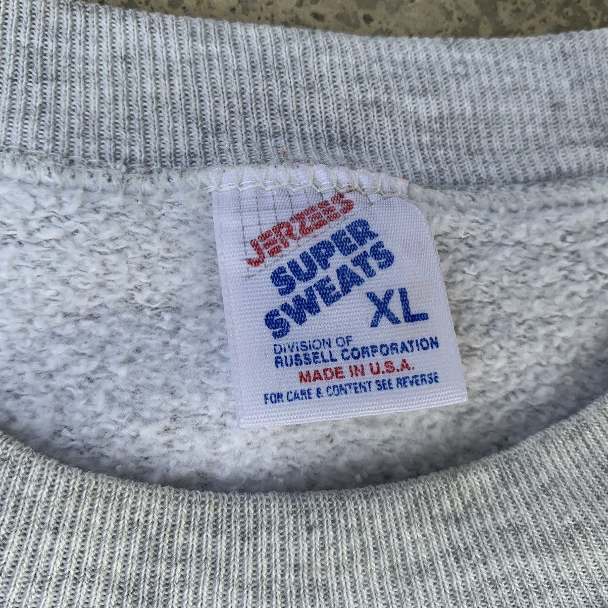 Jerzees × Vintage Vintage 90s Jerzees San Ramon Wolves Sweatshirt Size US L / EU 52-54 / 3 - 9 Thumbnail