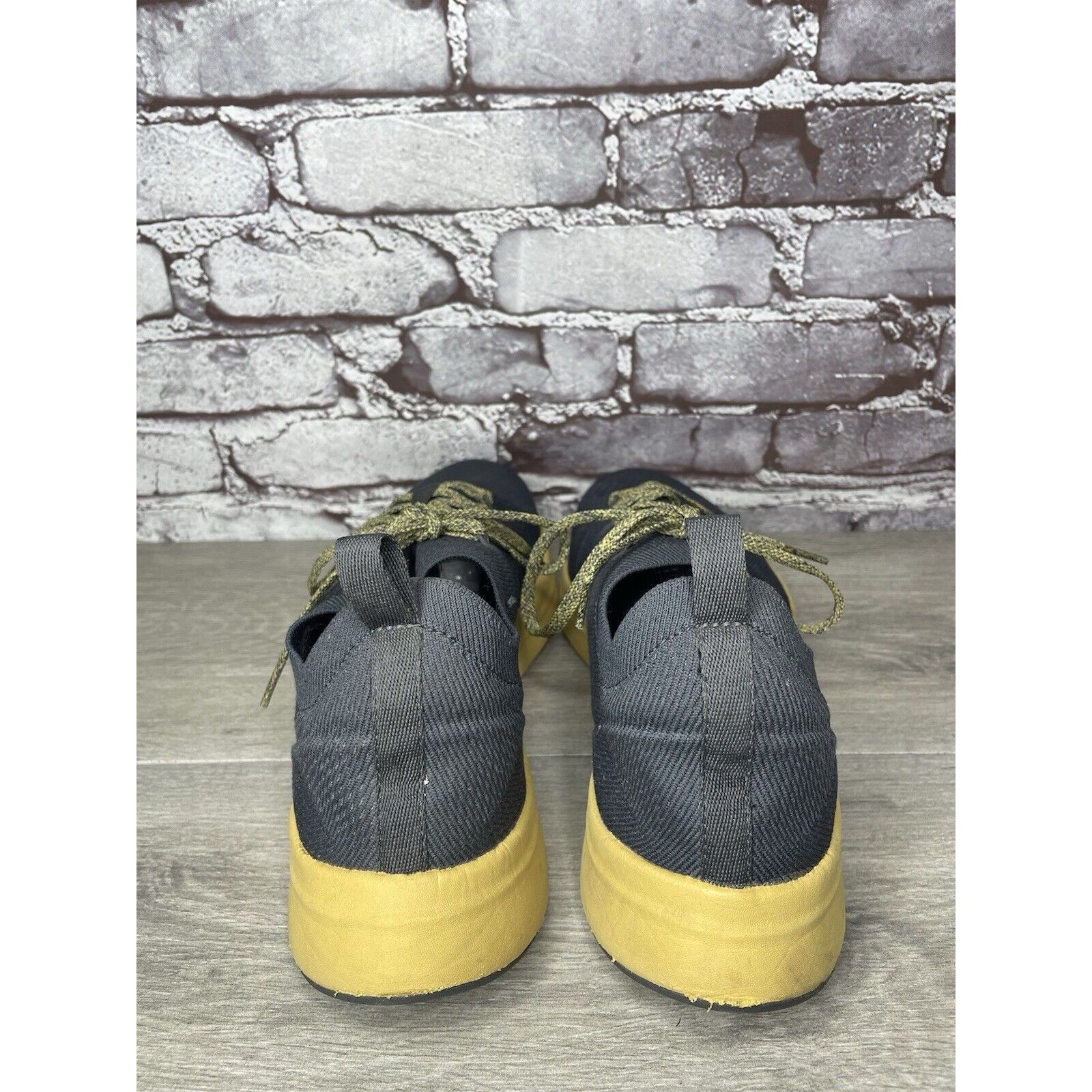 Rei REI Beyonder Yellow Gray Knit Fabric Outdoor Running Sneaker Size US 13 / EU 46 - 3 Thumbnail
