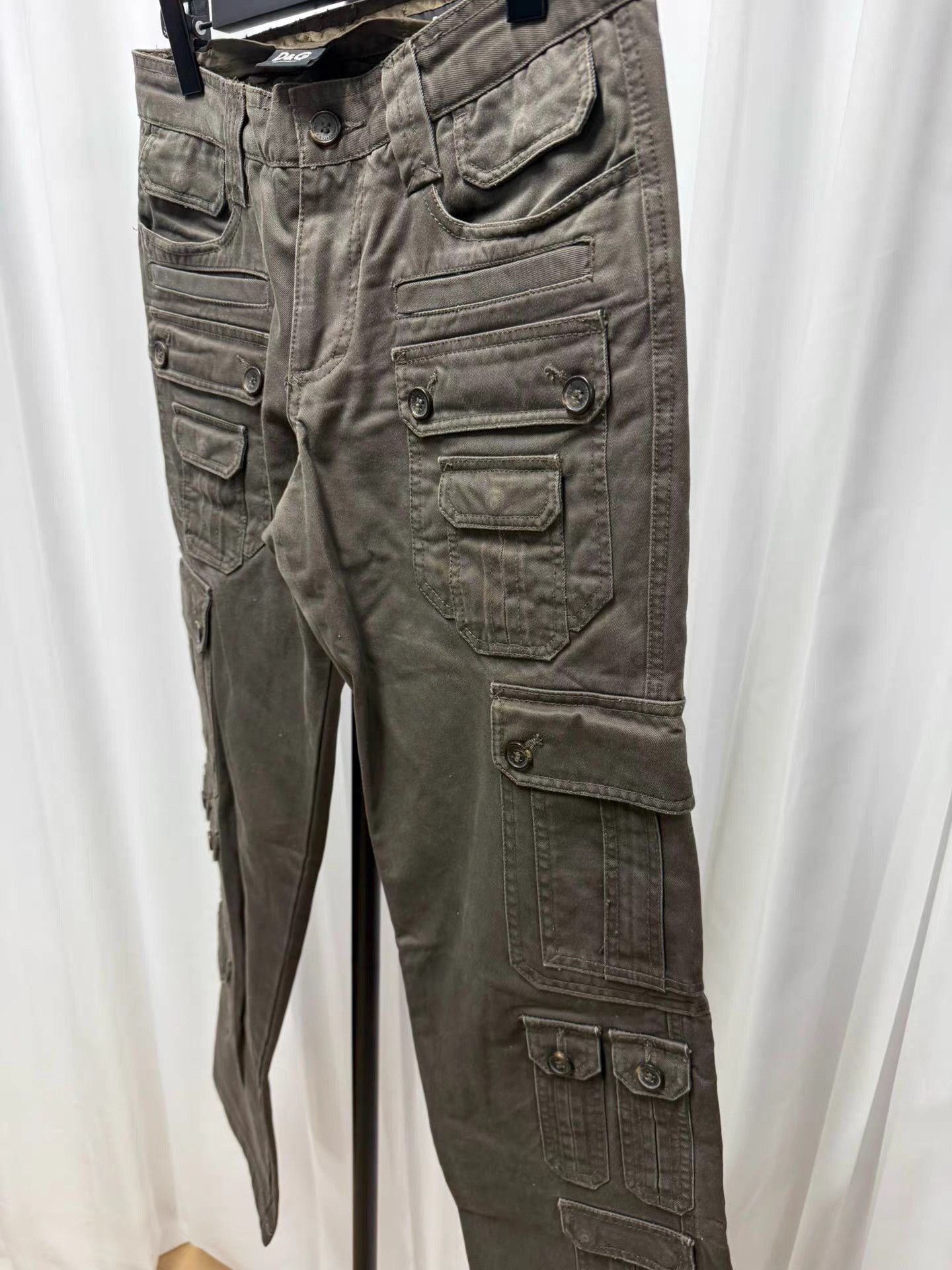 Dolce & Gabbana Dolce & Gabbana DG 00S Multi-Pocket Cargo Pants K20 Size US 32 / EU 48 - 5 Thumbnail