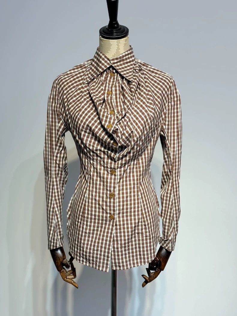 Vivienne Westwood Vivienne Westwood Unique structure and pattern of the shir Size M / US 6-8 / IT 42-44 - 6 Thumbnail
