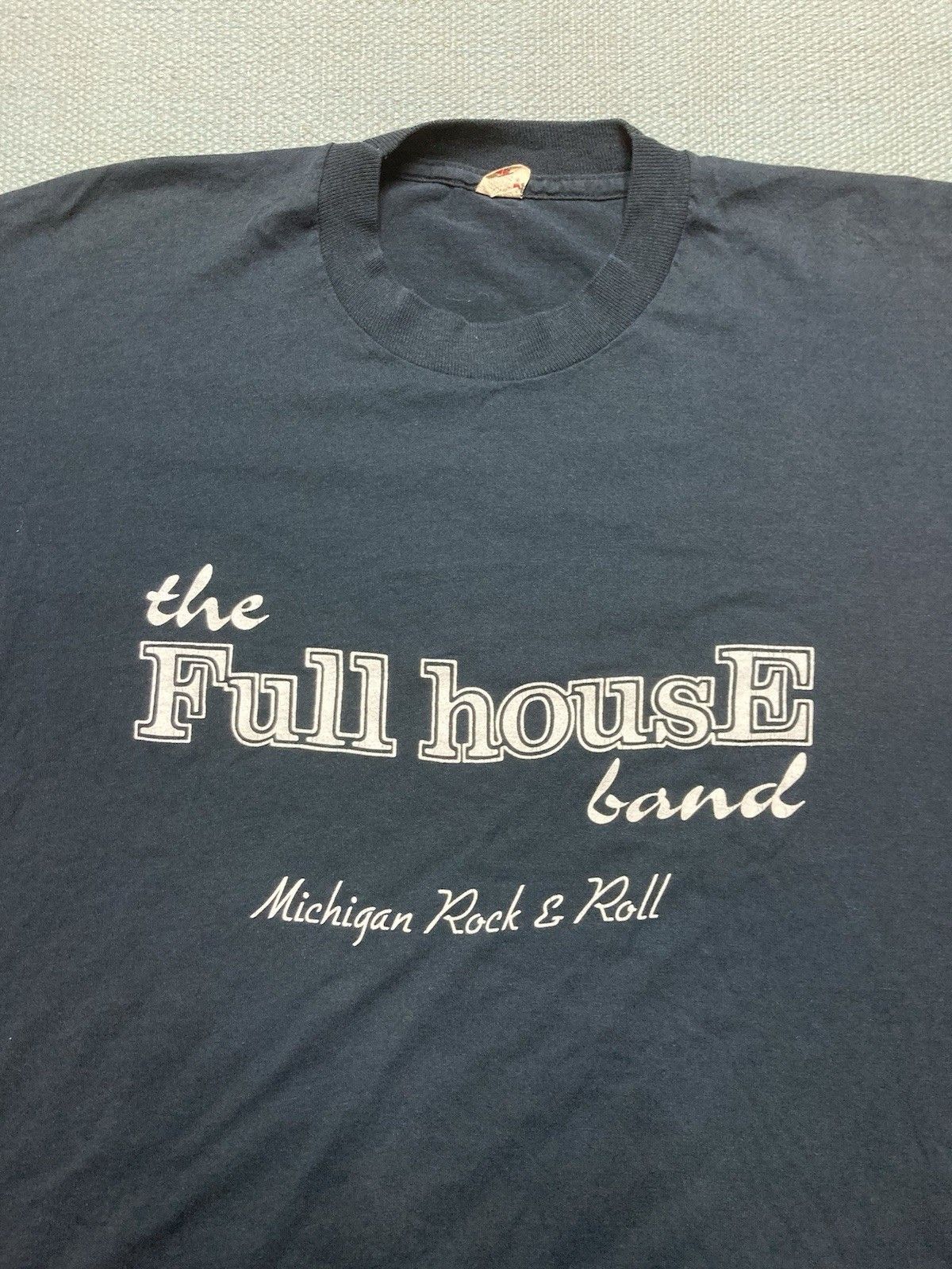 Vintage Vtg 80s t shirt the full house band Michigan rock & roll XL Size US XL / EU 56 / 4 - 2 Thumbnail