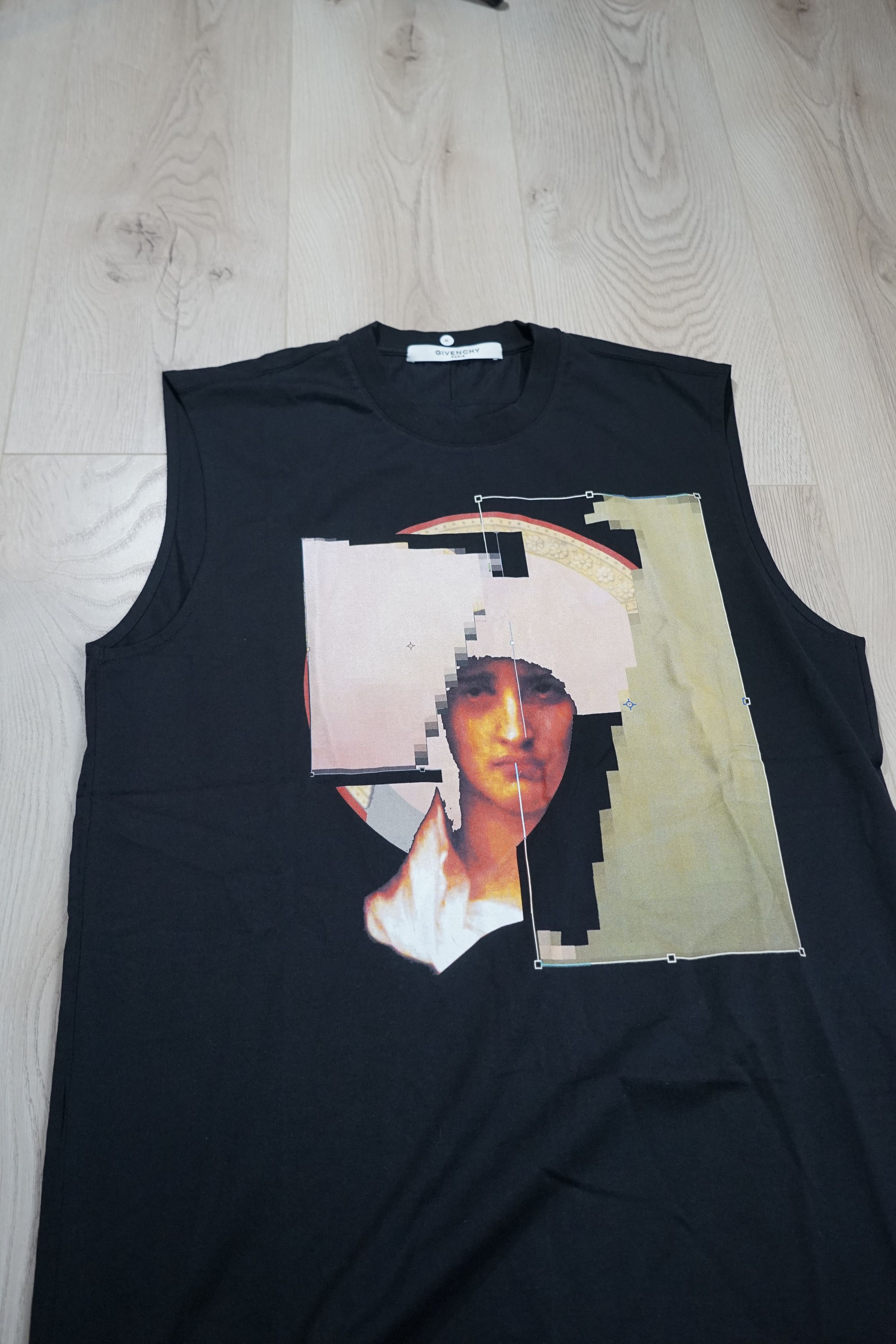Givenchy FW16 TISCI GIVENCHY MADONNA PIXEL GLITCH ABSTRACT Size US M / EU 48-50 / 2 - 7 Thumbnail