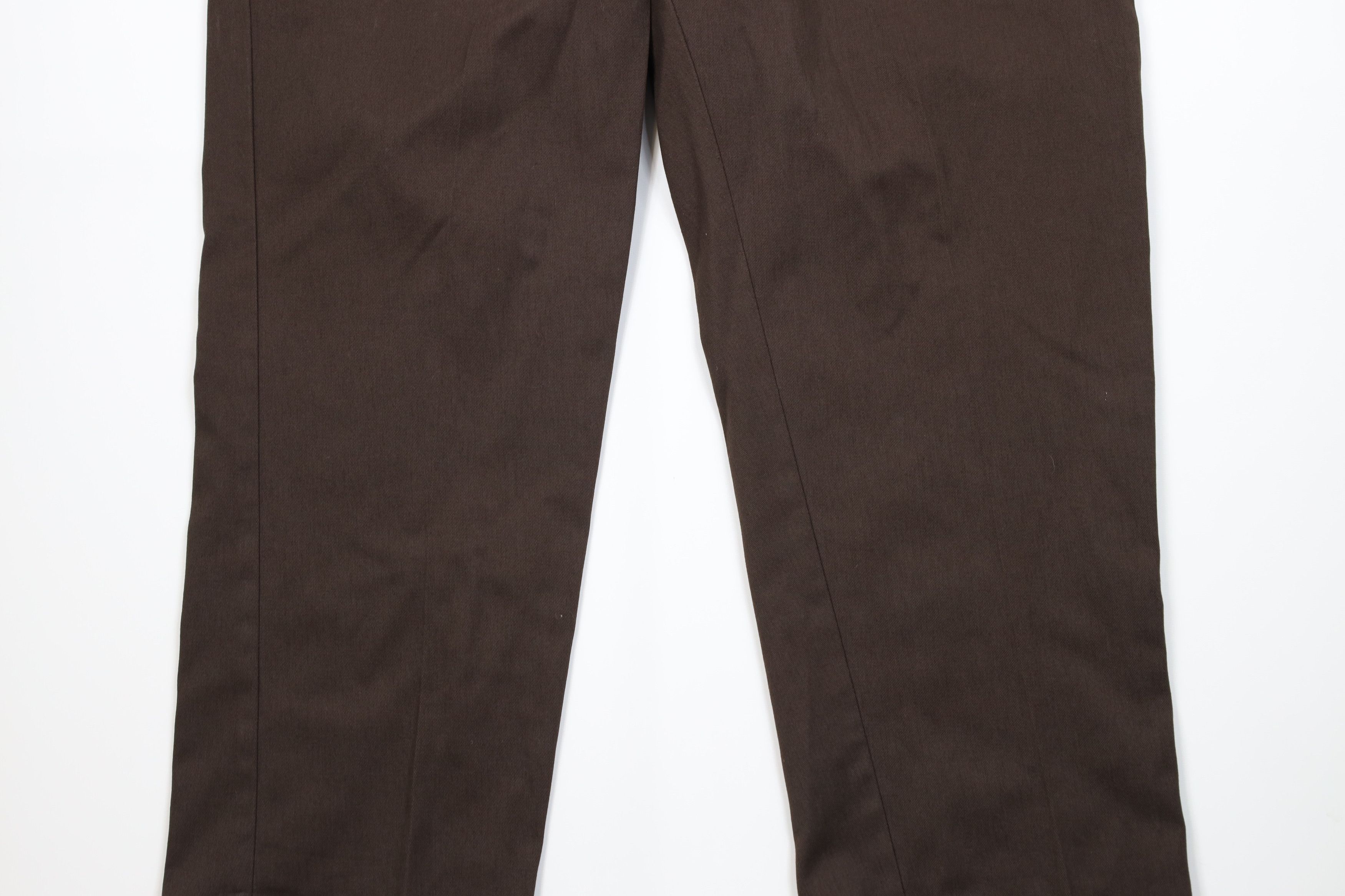 Dickies Vintage Y2K Dickies Workwear Wide Leg Mechanic Pants Brown Size US 44 / EU 60 - 3 Thumbnail