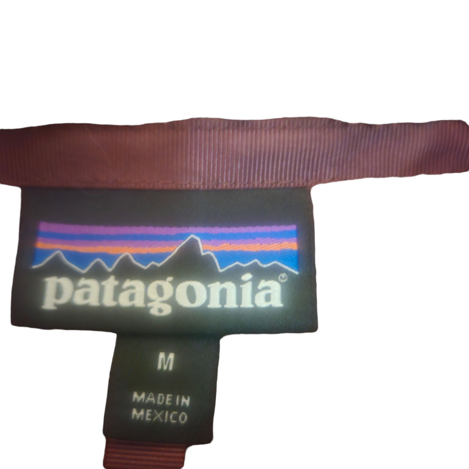 Patagonia PATAGONIA Women’s Medium Fleece Burgundy Pullover Jacket Size M / US 6-8 / IT 42-44 - 2 Thumbnail