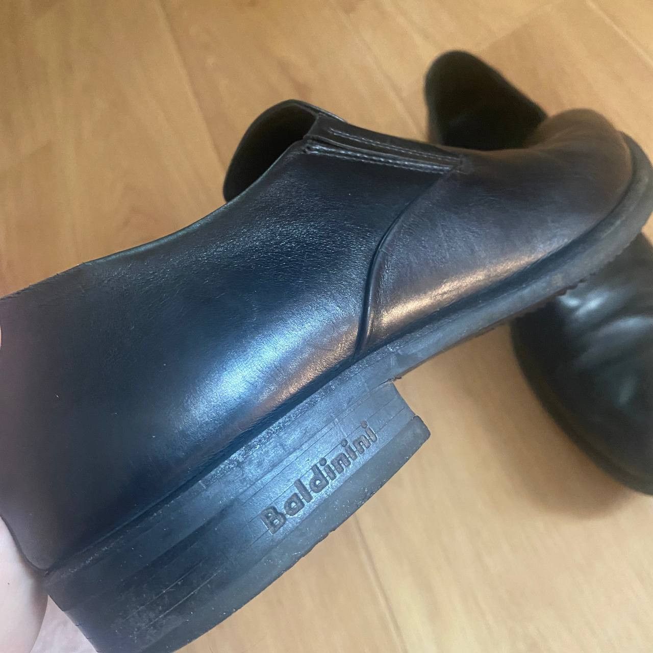 Baldinini Baldinini Leather Shoes black Size US 9 / EU 42 - 4 Thumbnail