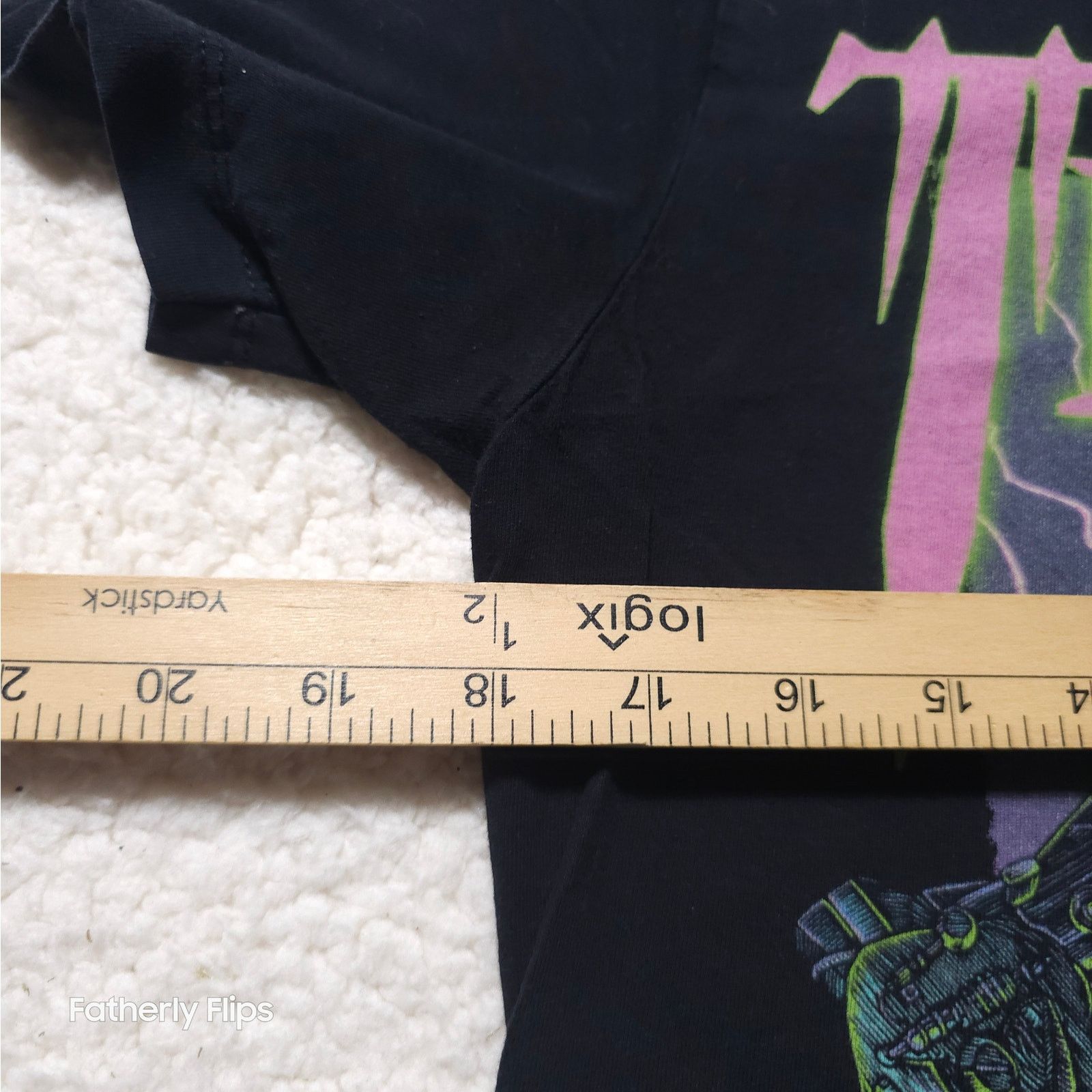 Other Trivium Shogun Neon Kaiju Band T-Shirt Mens Small Black Size S / US 4 / IT 40 - 5 Thumbnail