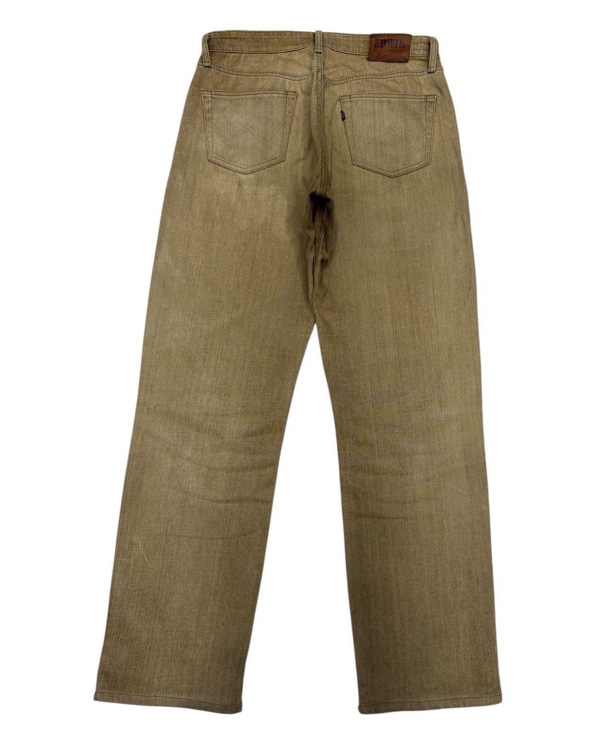 Kapital 🔥RARE EDWIN RUSTY FADED BROWN LOOSE FIT DENIM JEANS Size US 32 / EU 48 - 8 Thumbnail