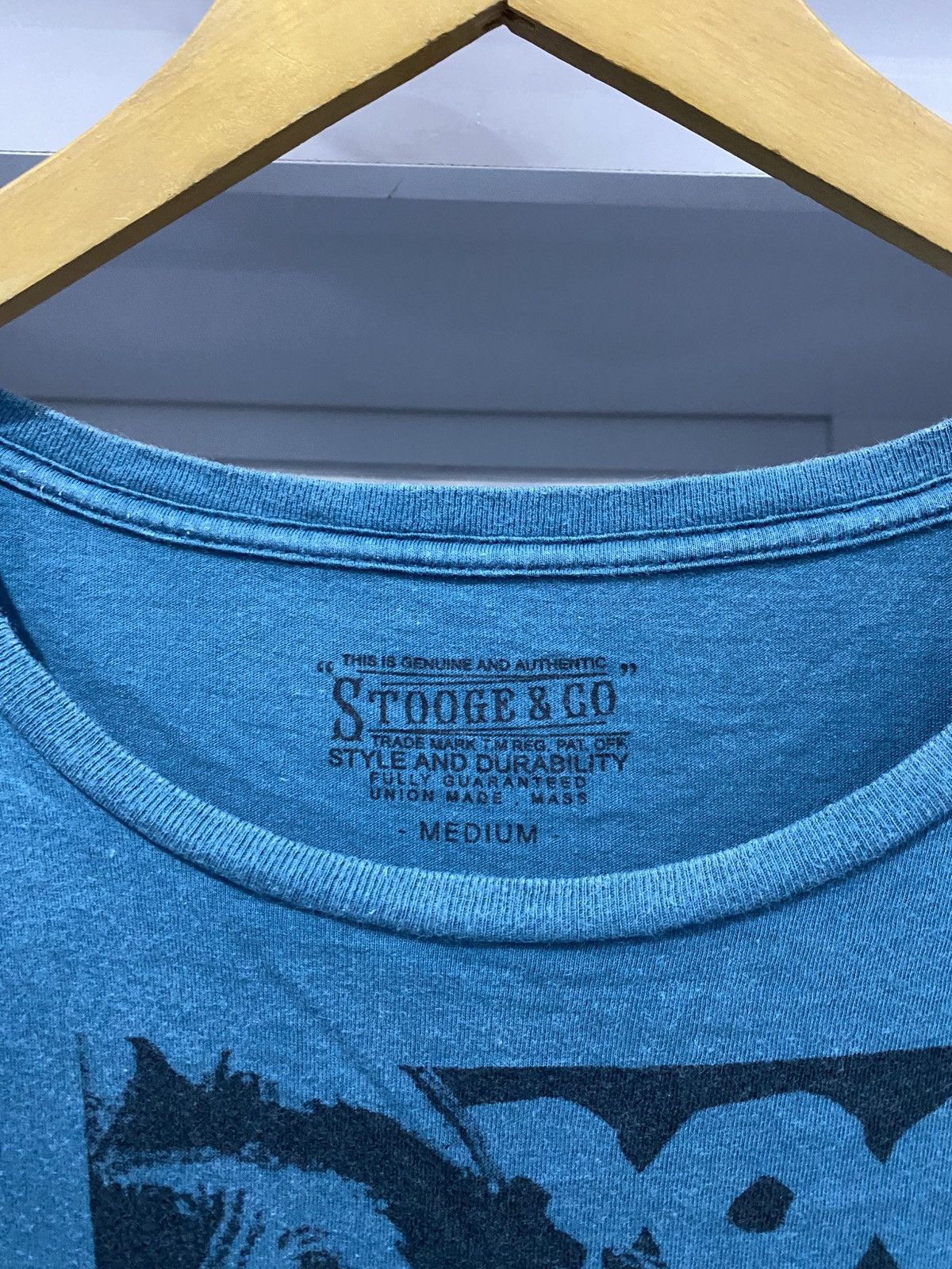 If Six Was Nine × Japanese Brand × Le Grande Bleu (L.G.B.) Stooges&co Japanese Comic Horror Shirt Size US M / EU 48-50 / 2 - 5 Thumbnail