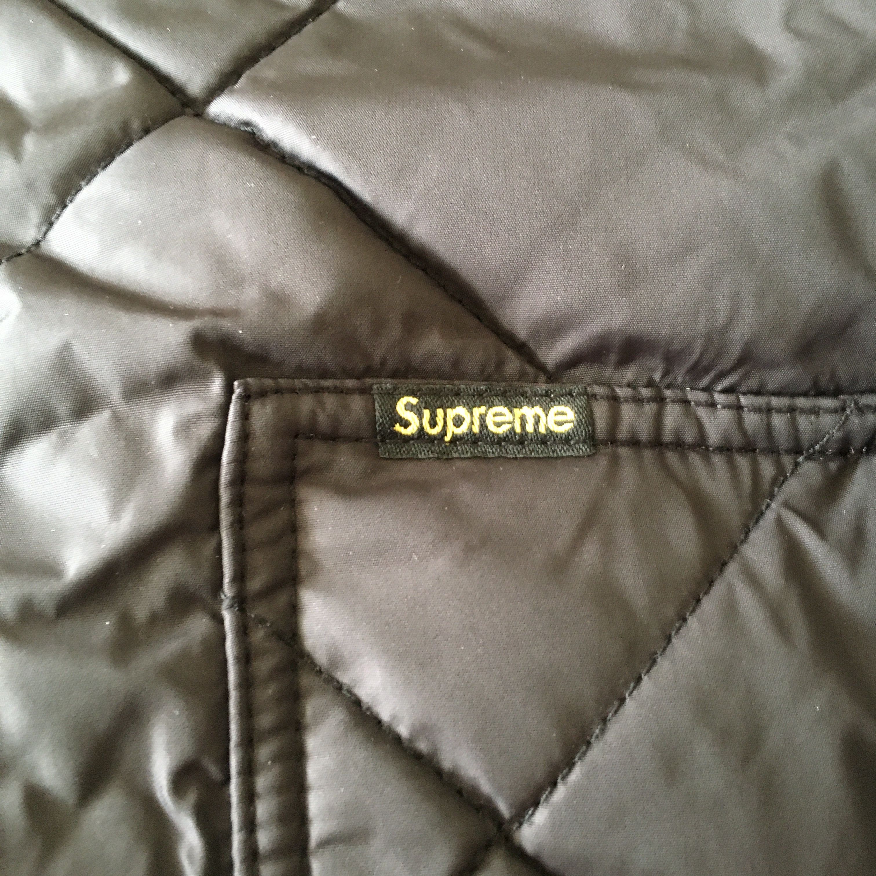 Supreme AOI Quilted Work Jacket Size US S / EU 44-46 / 1 - 4 Thumbnail