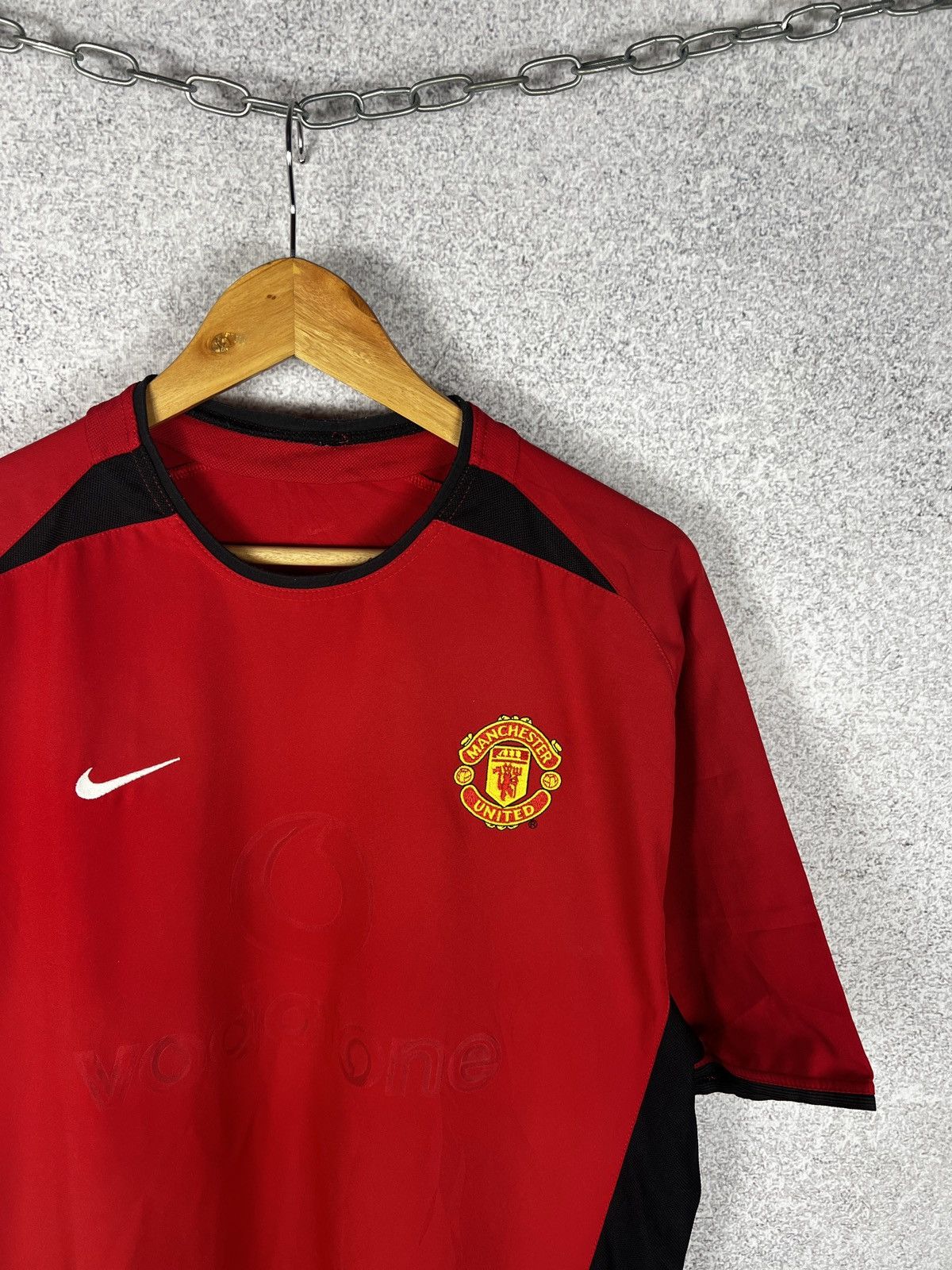 Vintage Vintage Manchester United Nike 2002 04 Home Soccer Jersey Size US L / EU 52-54 / 3 - 2 Thumbnail