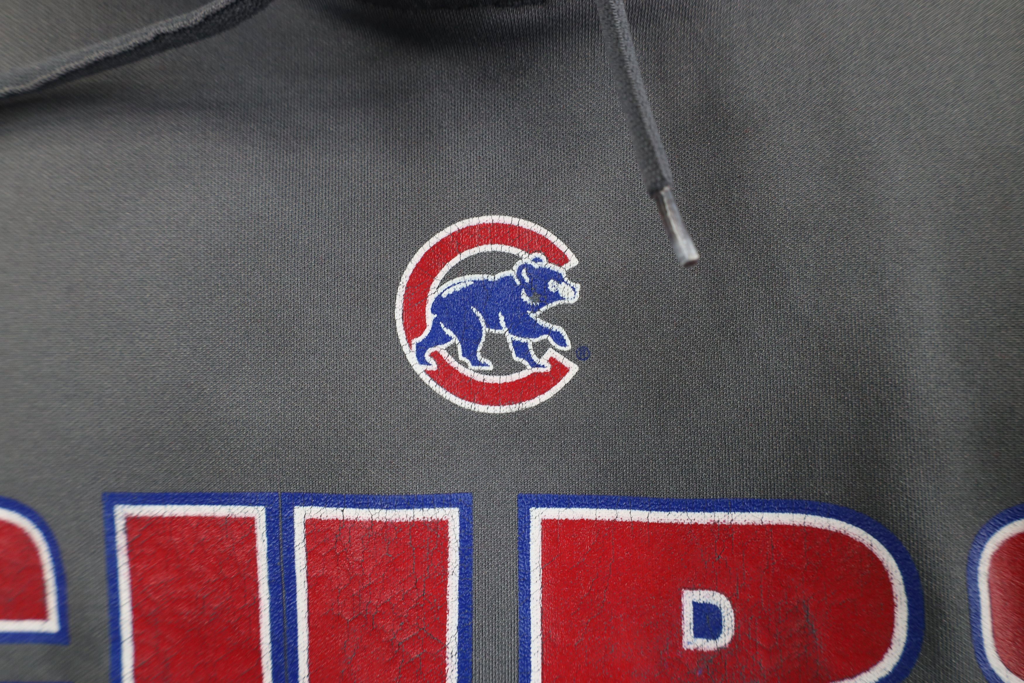 Majestic Vintage Y2K Majestic Chicago Cubs Baseball Hoodie Sweatshirt Size US XXL / EU 58 / 5 - 5 Thumbnail