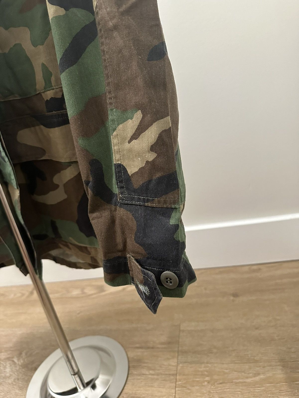 Vintage Vintage Military Camo Button Up Jacket Size US XXS / EU 40 - 5 Thumbnail