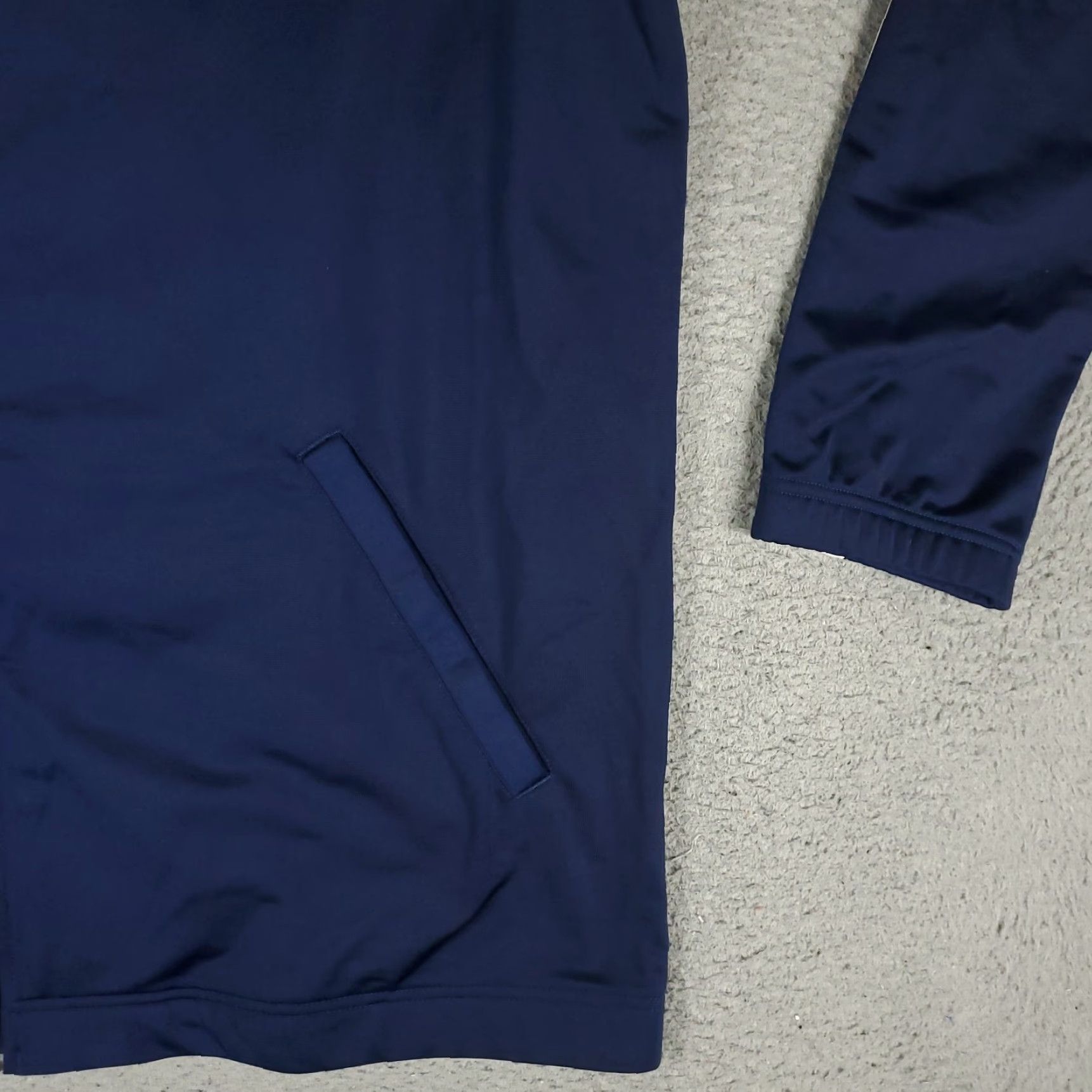 Adidas Adidas Jacket Mens Large Blue Lightweight Full Zip Track Jacket Sports Modern Mens Size US L / EU 52-54 / 3 - 4 Thumbnail