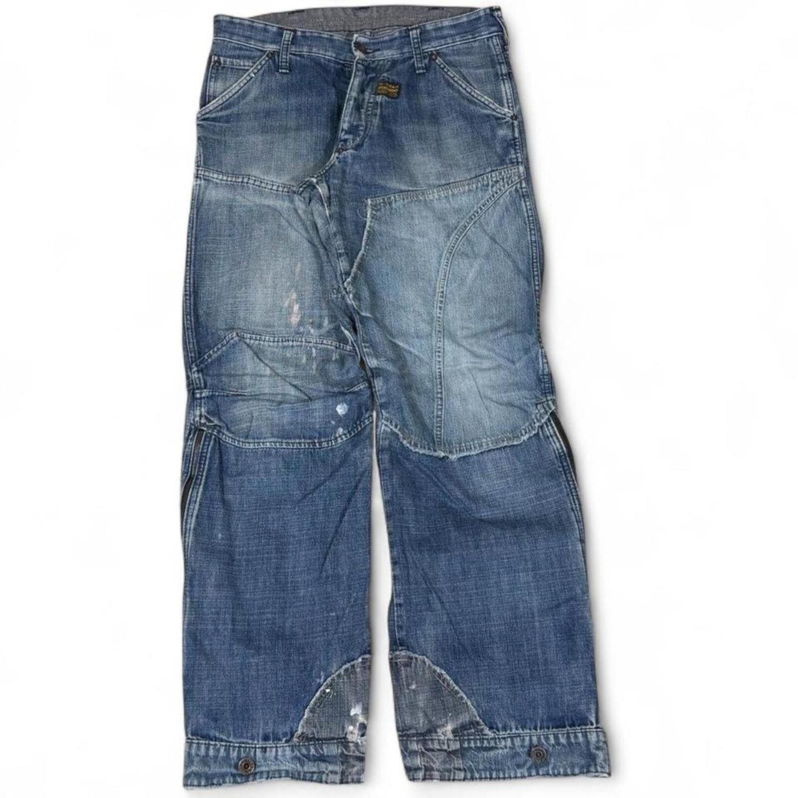 G-Star G STAR RAW UNIQUE WORK AND ZIPPER DETAIL ON HEM Size US 32 / EU 48 - 1 Thumbnail