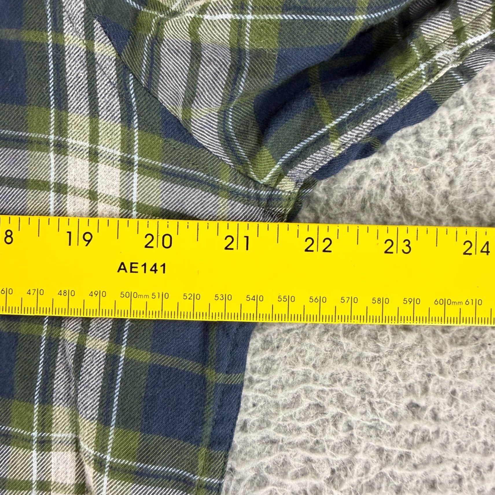 Barbour Barbour Button-Up Shirt Men S Blue Plaid Tailored Fit Long Sleeve Regular Sized Size US S / EU 44-46 / 1 - 5 Thumbnail