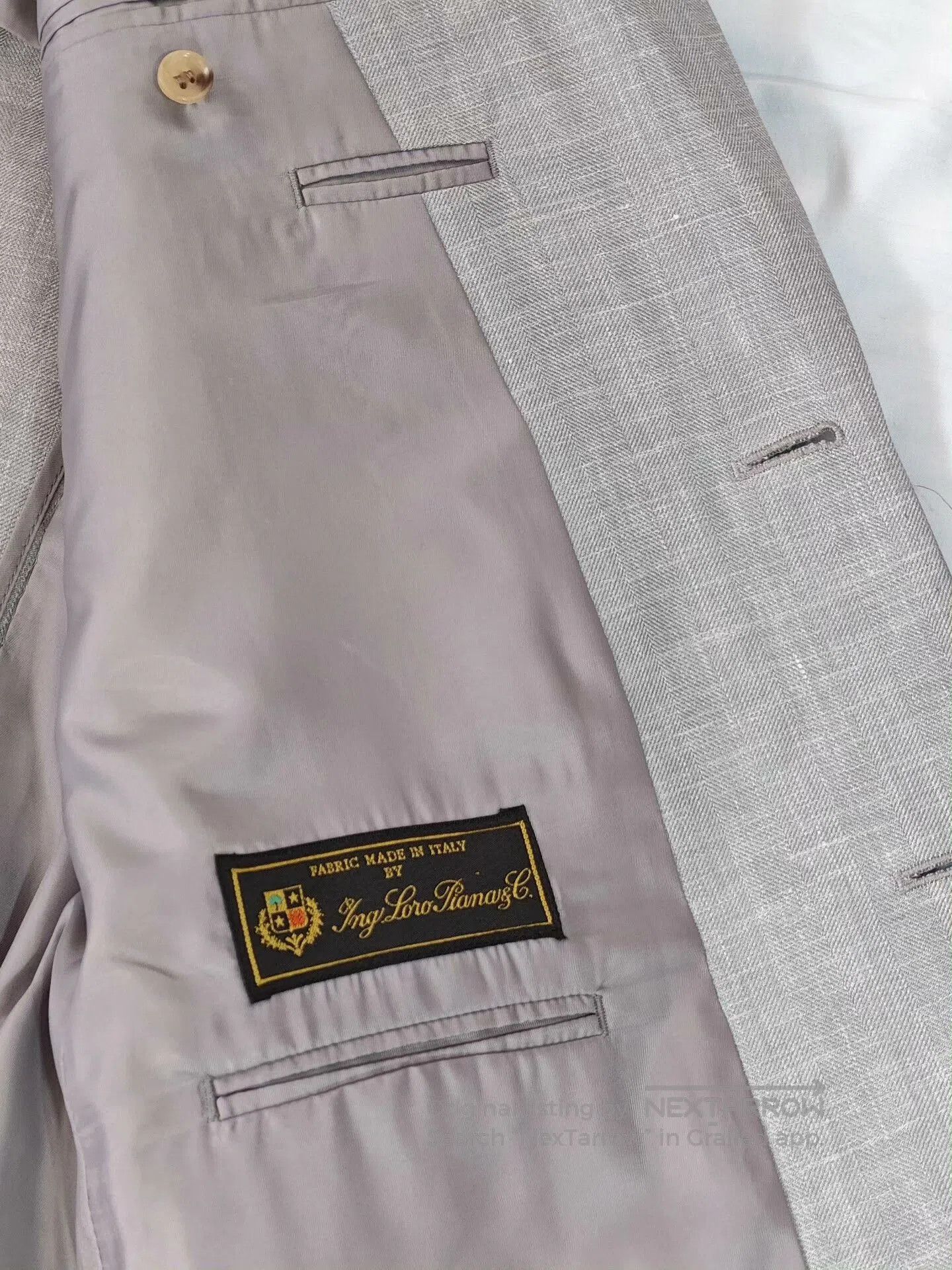 Loro Piana Italian Loro Piana Custom Suit Jacket. Size US L / EU 52-54 / 3 - 7 Thumbnail