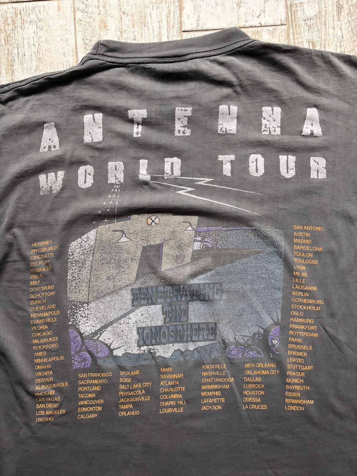 Other 1994 ZZ Top Antenna World Tour T-Shirt Faded Band Tee 90s Size US XL / EU 56 / 4 - 5 Thumbnail