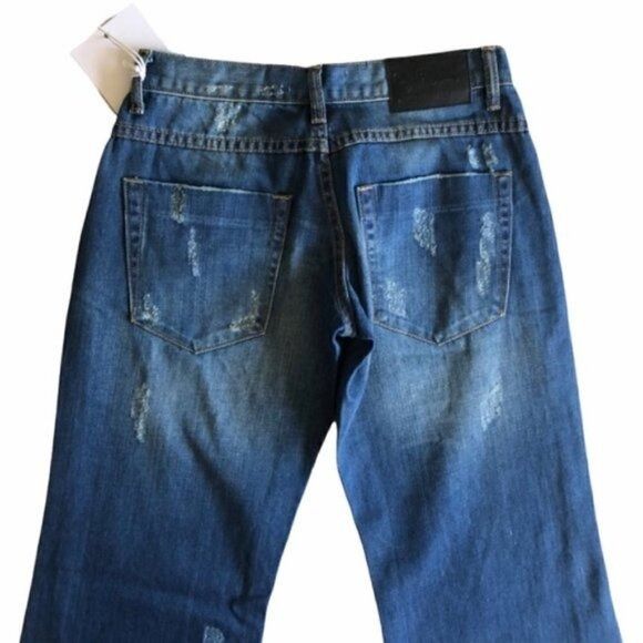 Free People × One Teaspoon One Teaspoon Free People Jeans 22 XXS NWT Westender Flare Fe Size 22" - 6 Thumbnail