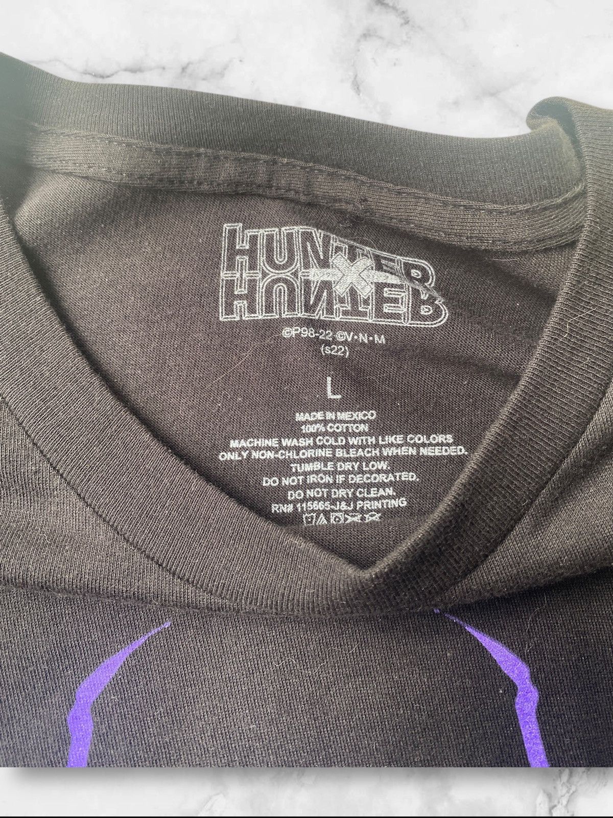 Anime Tshirt Hunter x Hunter Chrollo & Phantom Troupe Tee Bundle Size US L / EU 52-54 / 3 - 4 Thumbnail