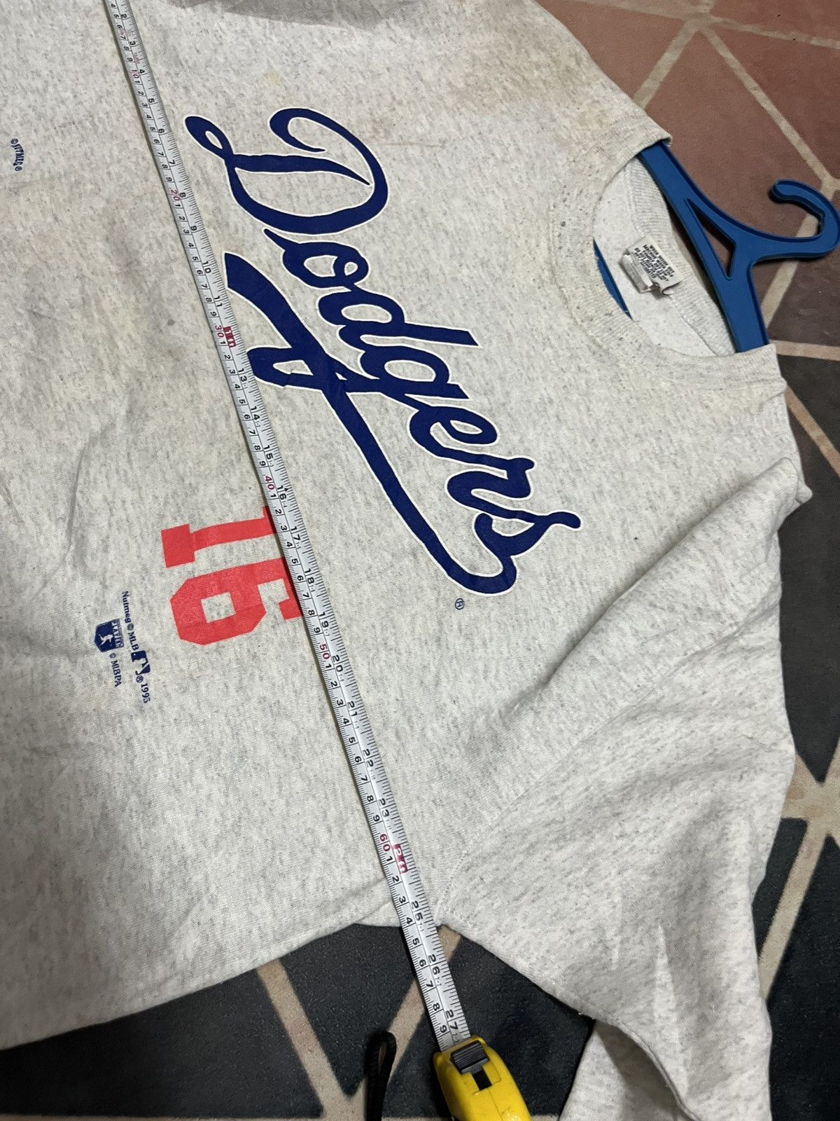MLB 💥Offer Me💥 Dodgers No 16 Nomo Oversized Size US L / EU 52-54 / 3 - 14 Thumbnail