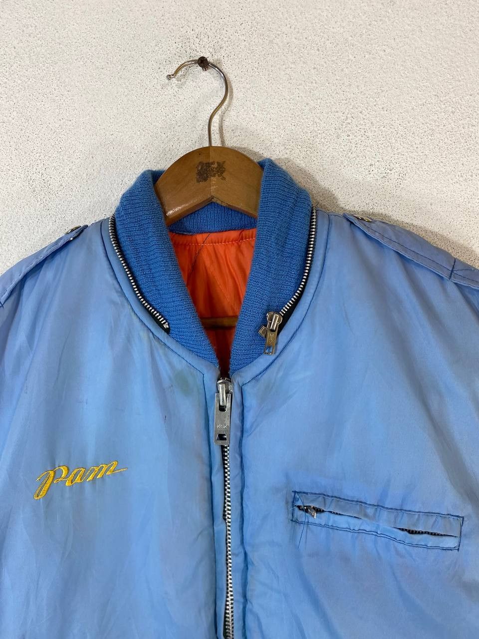 Japanese Brand vintage sukajan jacket embroided dragon nice design Size US L / EU 52-54 / 3 - 3 Thumbnail