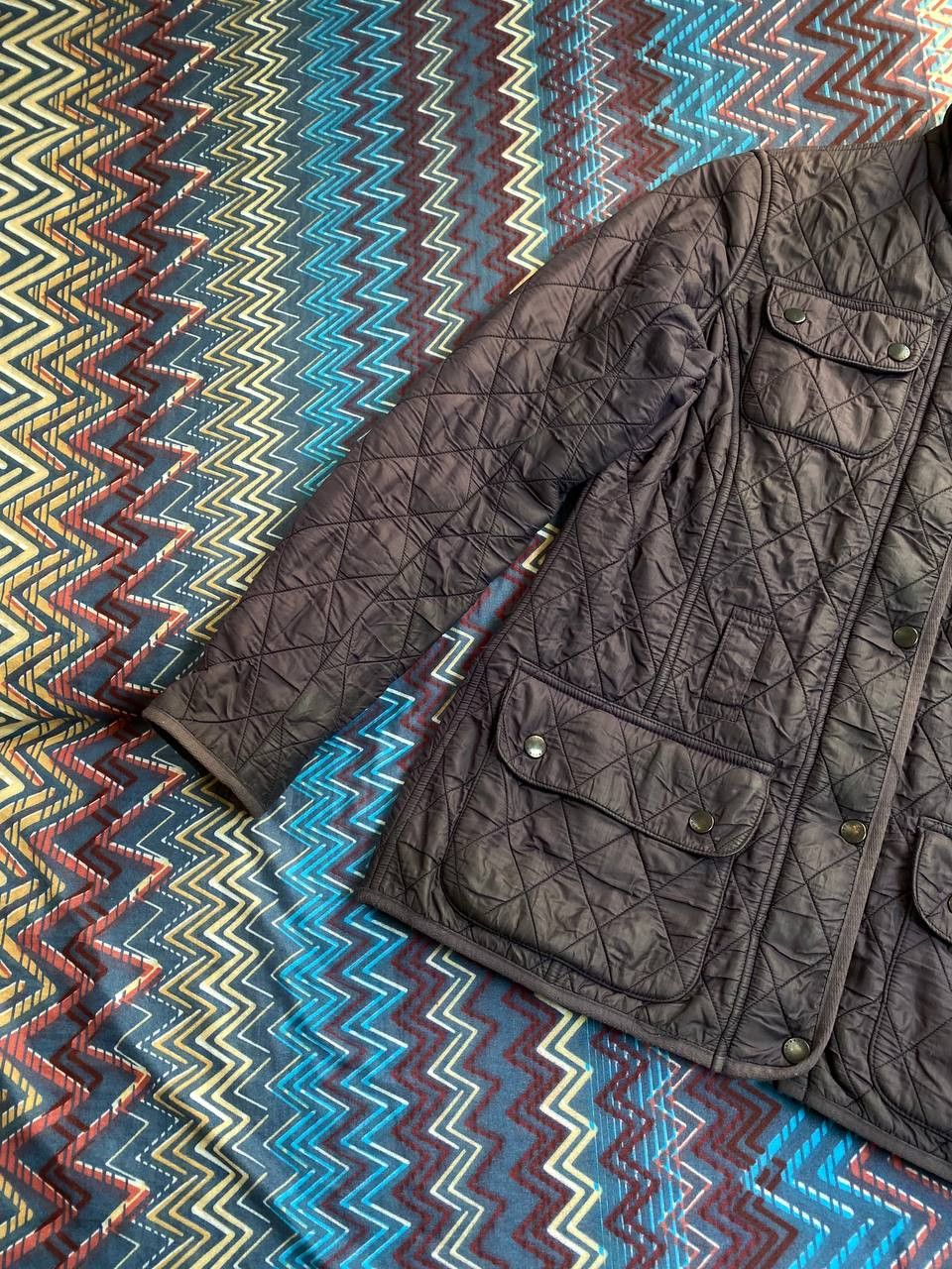 Barbour × Vintage Barbour Drax Quilt coat Women's size USA 8 Size M / US 6-8 / IT 42-44 - 12 Thumbnail