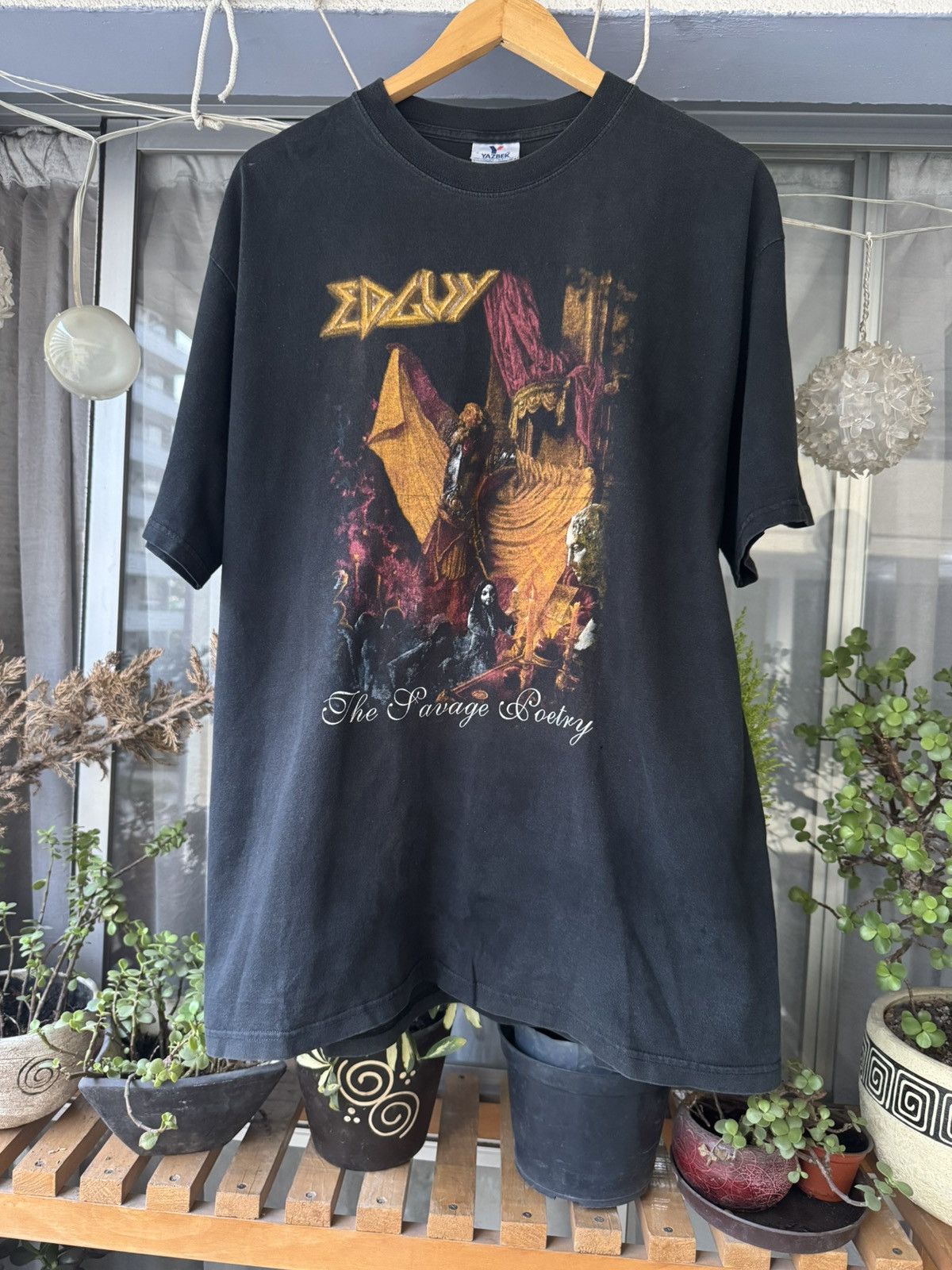 Band Tees × Vintage Vintage 00’s Edguy The Savage Poetry Mexico City Size US XL / EU 56 / 4 - 3 Thumbnail