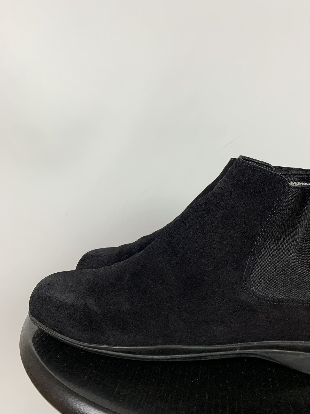 Prada Vintage Prada Black Leather Boots Size US 7 / EU 40 - 9 Thumbnail