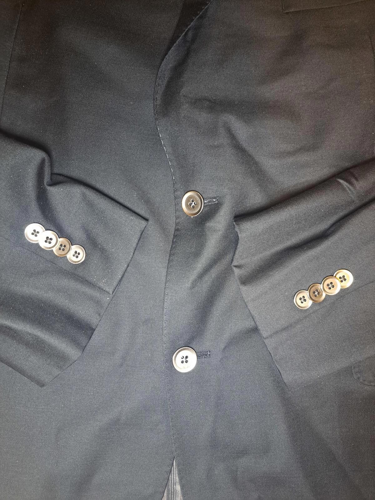 Jack Victor Jack Victor E Thomas Blazer 44R Black Cashmere Wool 150's Size 44R - 6 Thumbnail
