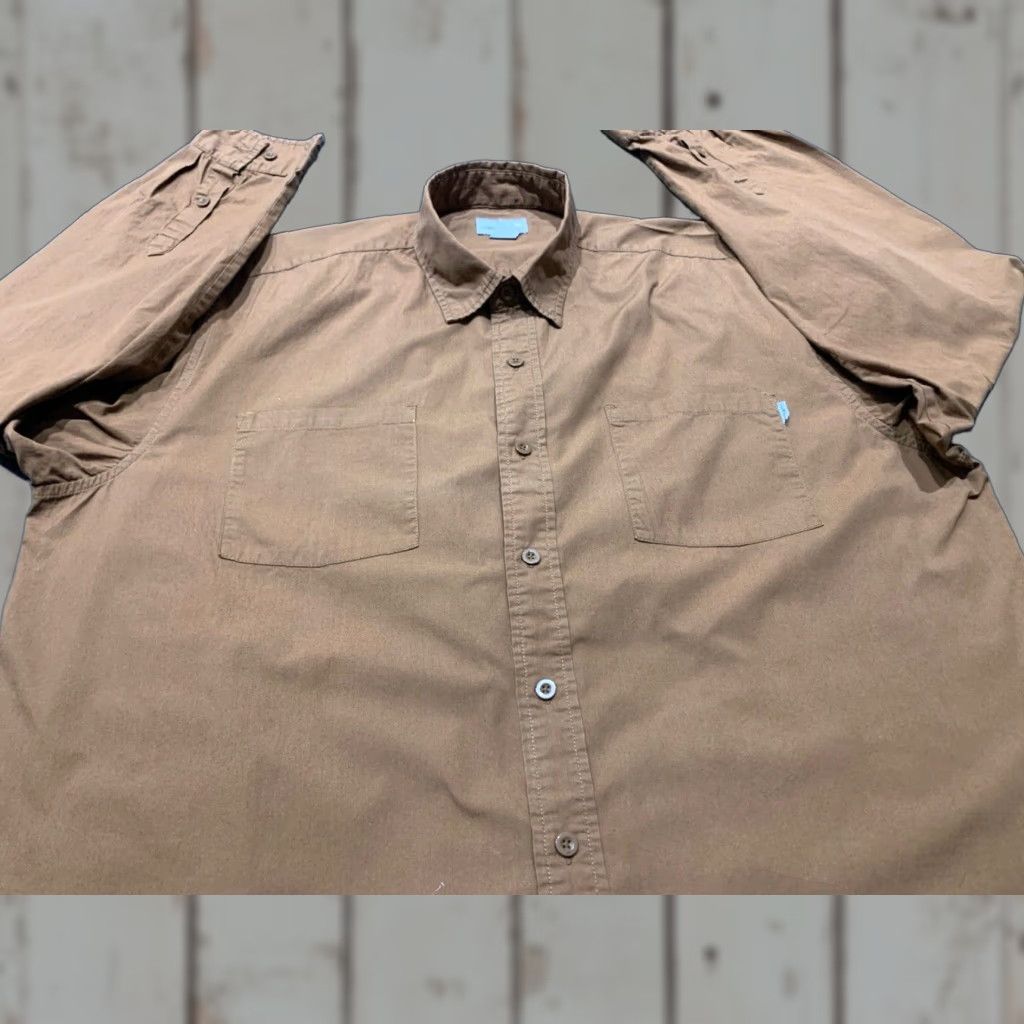 Carhartt VINTAGE Carhartt Big & Tall Men's Long Sleeve Button-Down Shirt Brown 2XL Tall Workwear Size US XXL / EU 58 / 5 - 1 Thumbnail