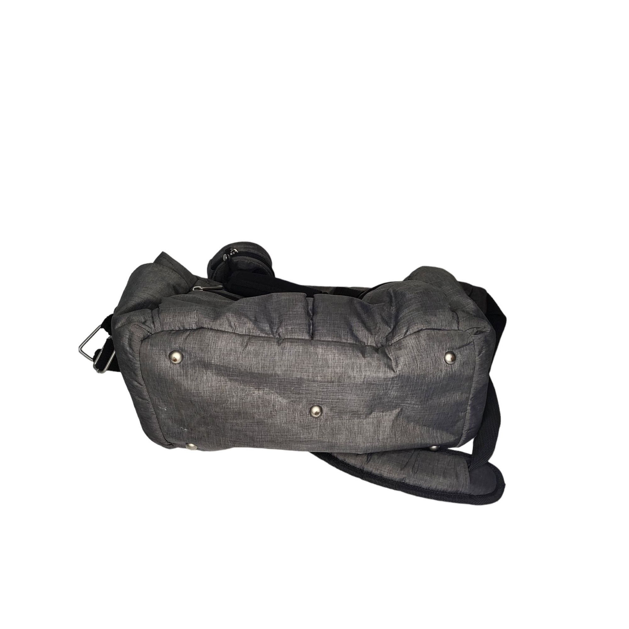 Other Ergobaby Multi Pocket Diaper Shoulder Bag Gray Medium Utilit Size ONE SIZE - 6 Thumbnail