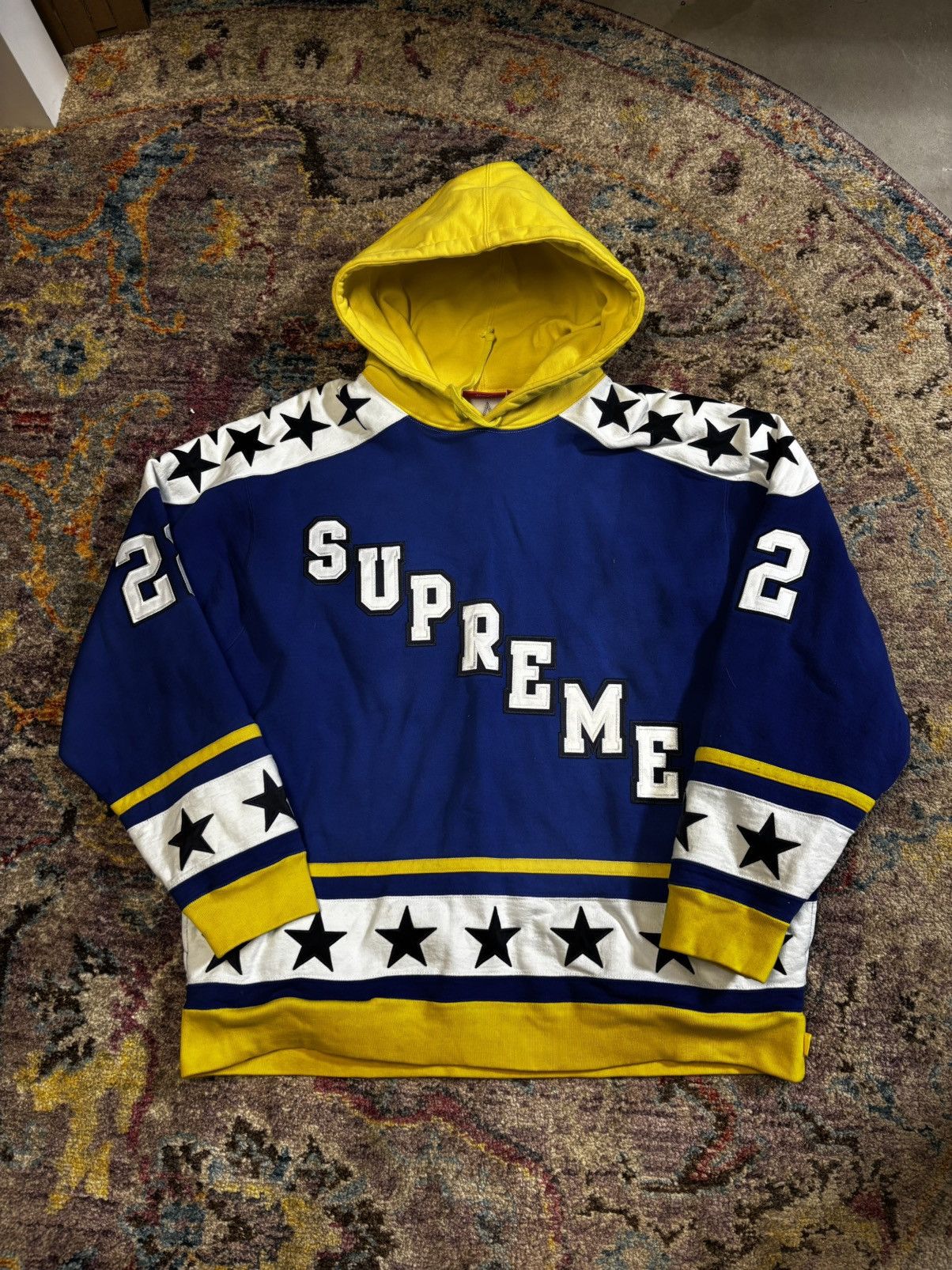 Supreme Hockey Hoodie | Grailed