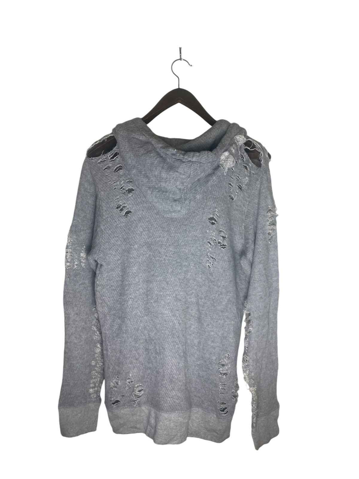 Maison MIHARA YASUHIRO FW16 Miharayasuhiro Distressed Punk Hoodies Size US M / EU 48-50 / 2 - 4 Thumbnail