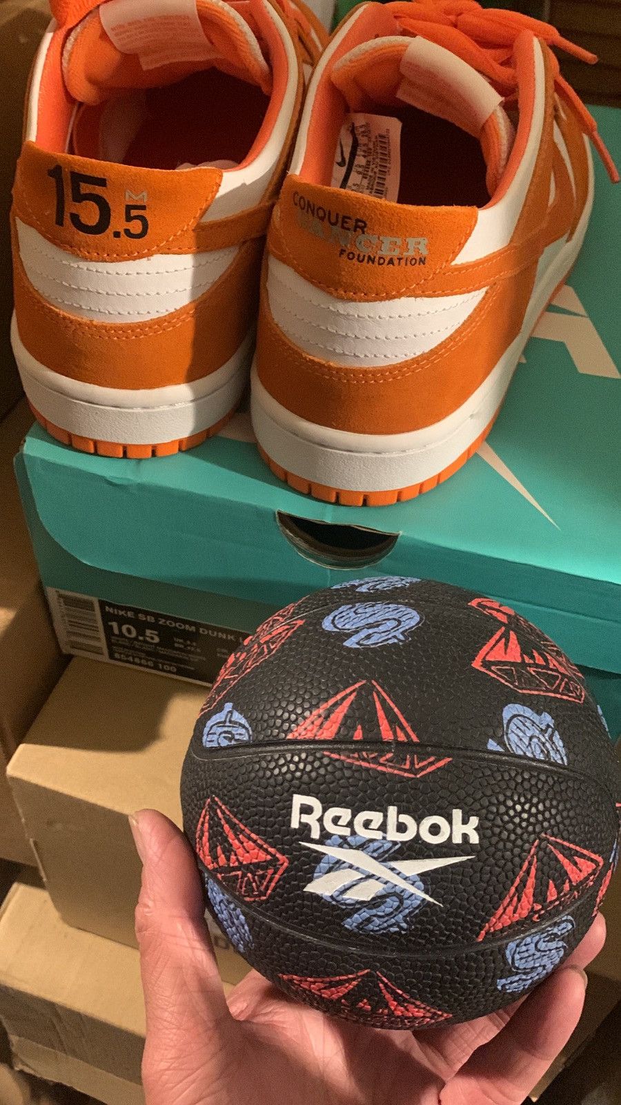 Nike Conquer cancer foundation ASCO x SB Zoom Dunk Low Pro Size US 10.5 / EU 43-44 - 7 Thumbnail
