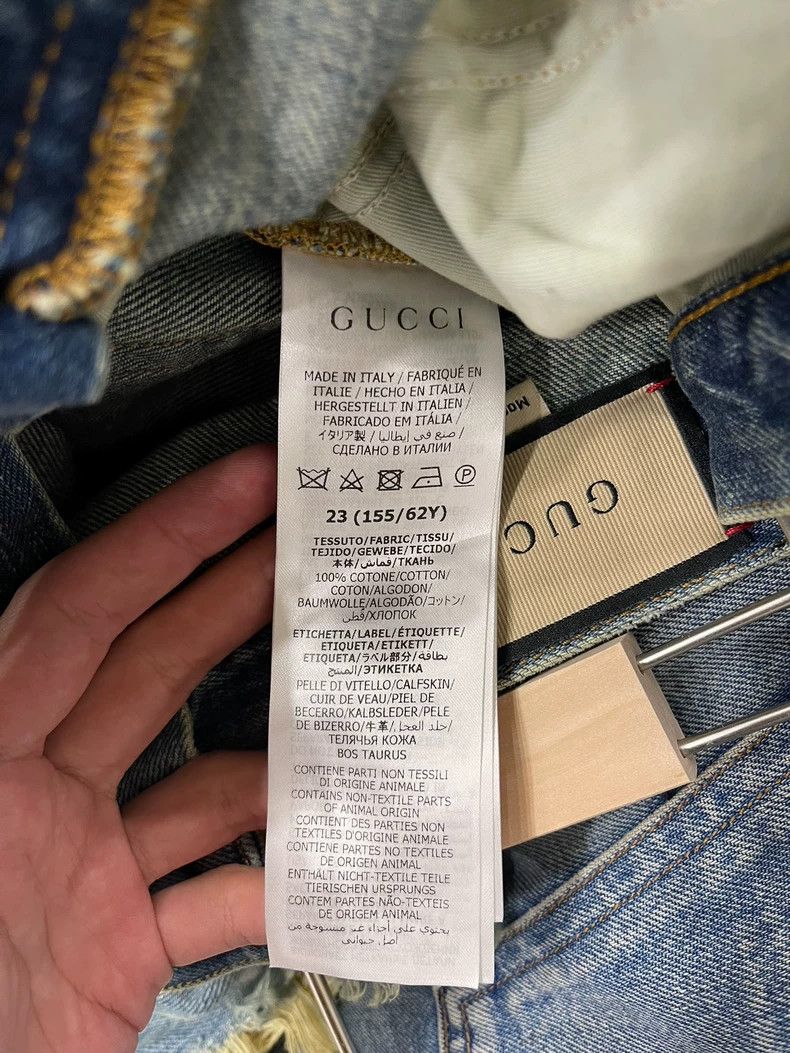 Gucci Gucci size 23 Straight Break Jeans 2503-Nextarrow Size US 30 / EU 46 - 5 Thumbnail