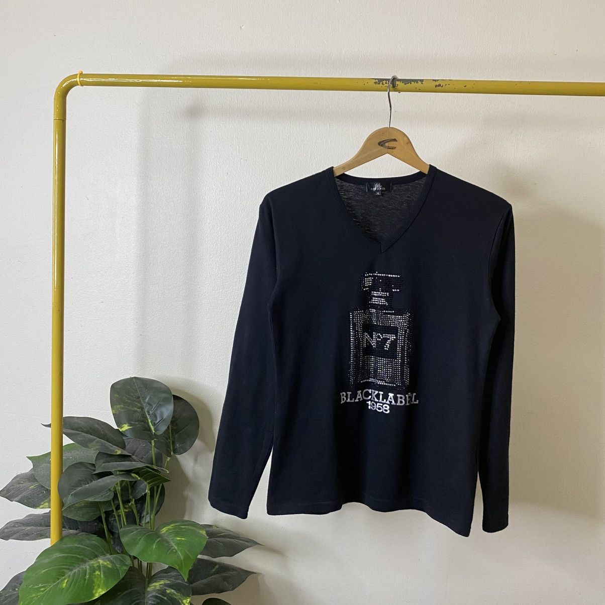 BERNINGS SHO N7 Black Label Swarovski Cyber Gothic Punk Ifsixwasnine LS Size US S / EU 44-46 / 1 - 1 Thumbnail