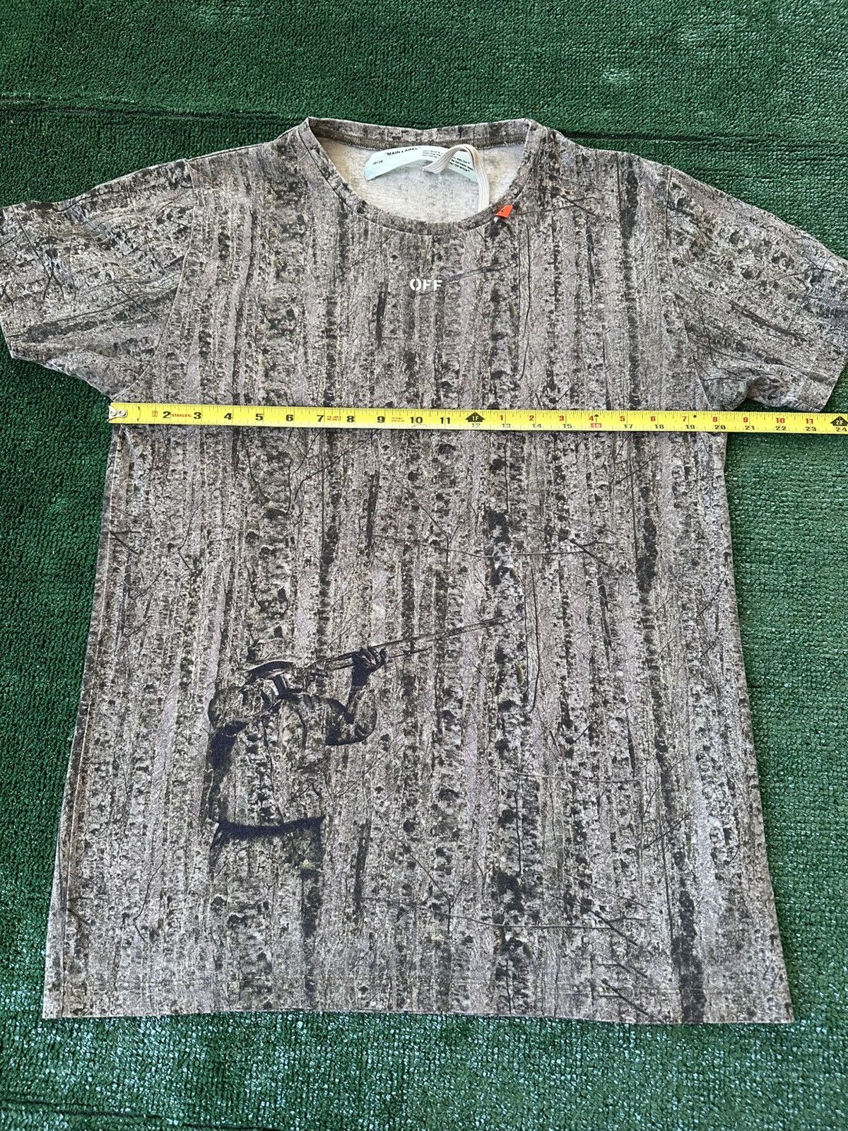 Off-White Off White Camouflage SS19 Logo Arrows Tee Size Medium Used Size US M / EU 48-50 / 2 - 10 Thumbnail