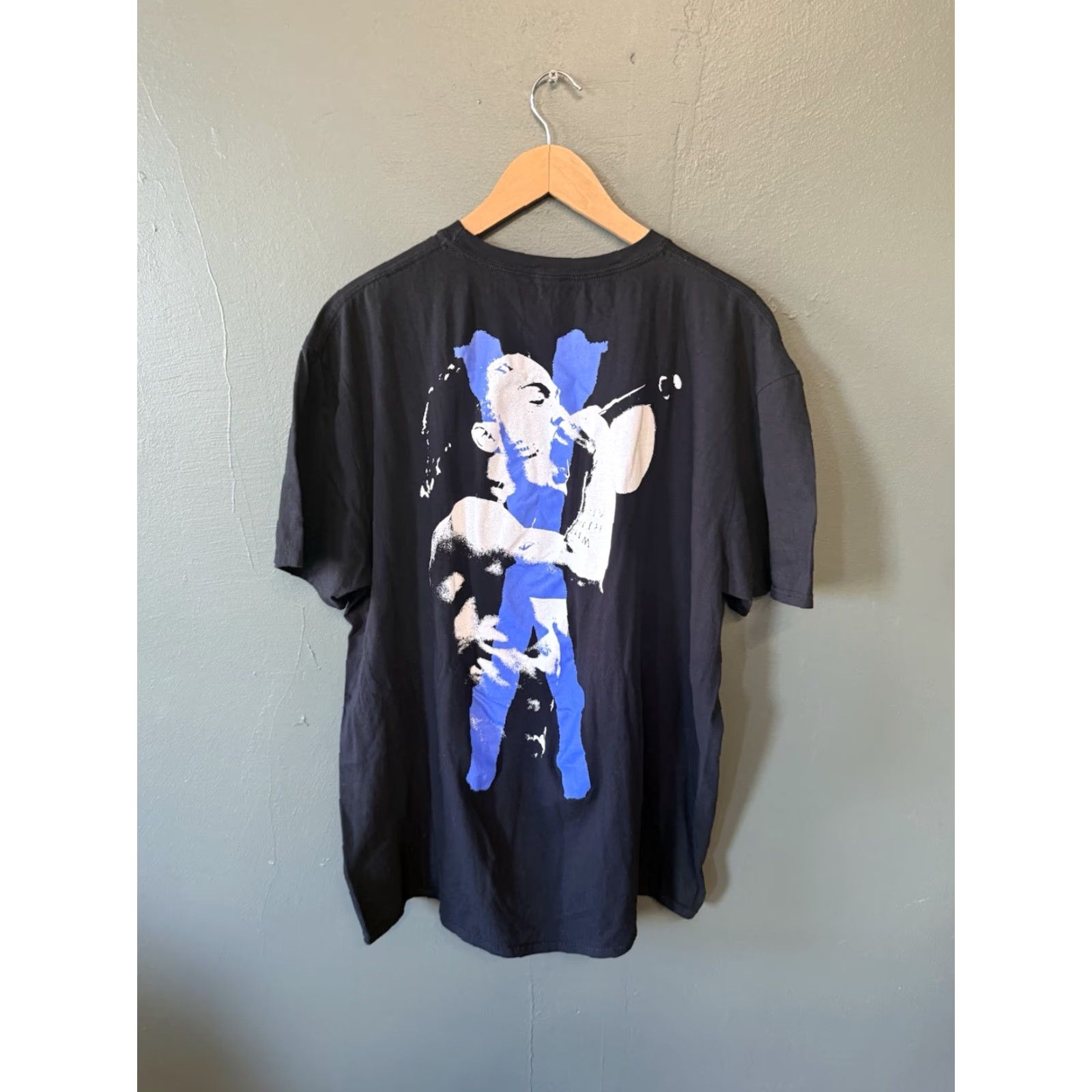 Vintage XXXTentacion Shirt 2XL Black Crew Neck Short Sleeve Graphic Print Angel Logo T-Shirt Men Size US XXL / EU 58 / 5 - 2 Thumbnail