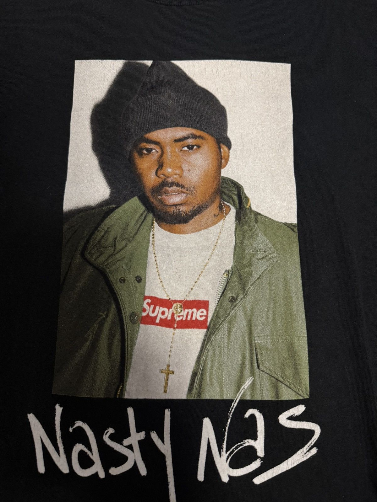 Supreme Supreme nas photo tee black Size US S / EU 44-46 / 1 - 2 Thumbnail