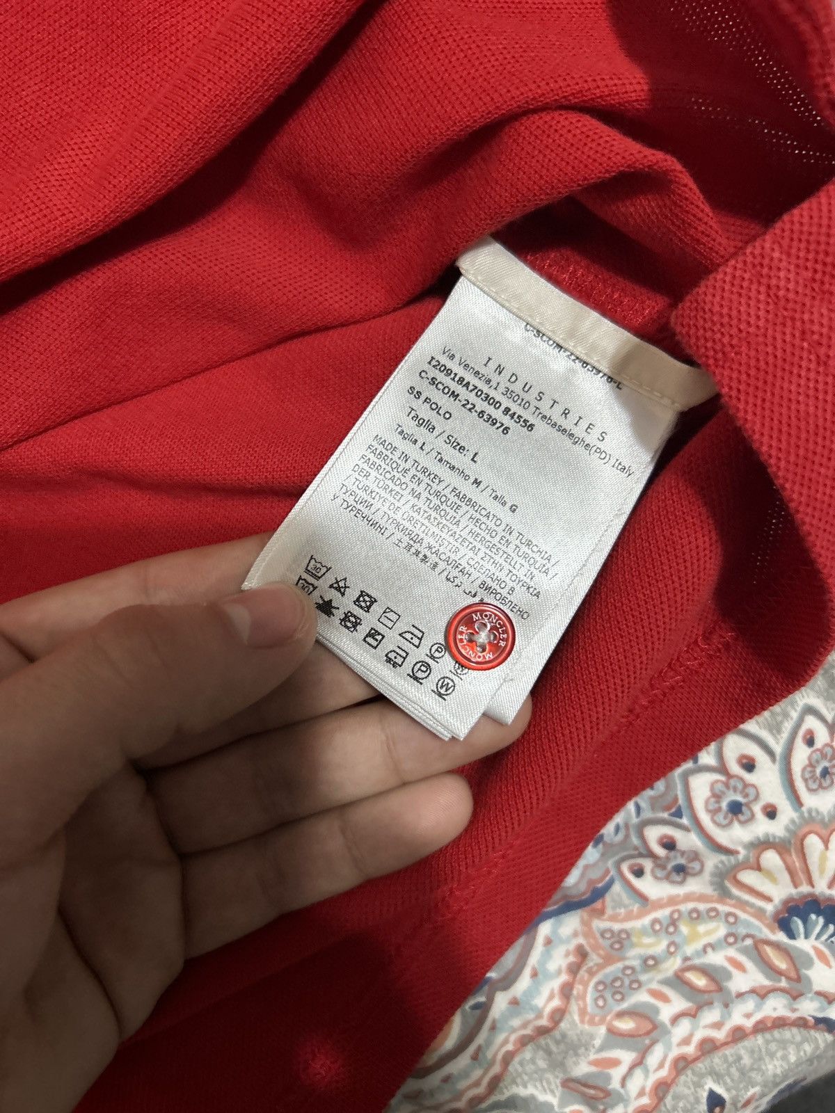 Moncler Moncler Polo Size US L / EU 52-54 / 3 - 4 Thumbnail