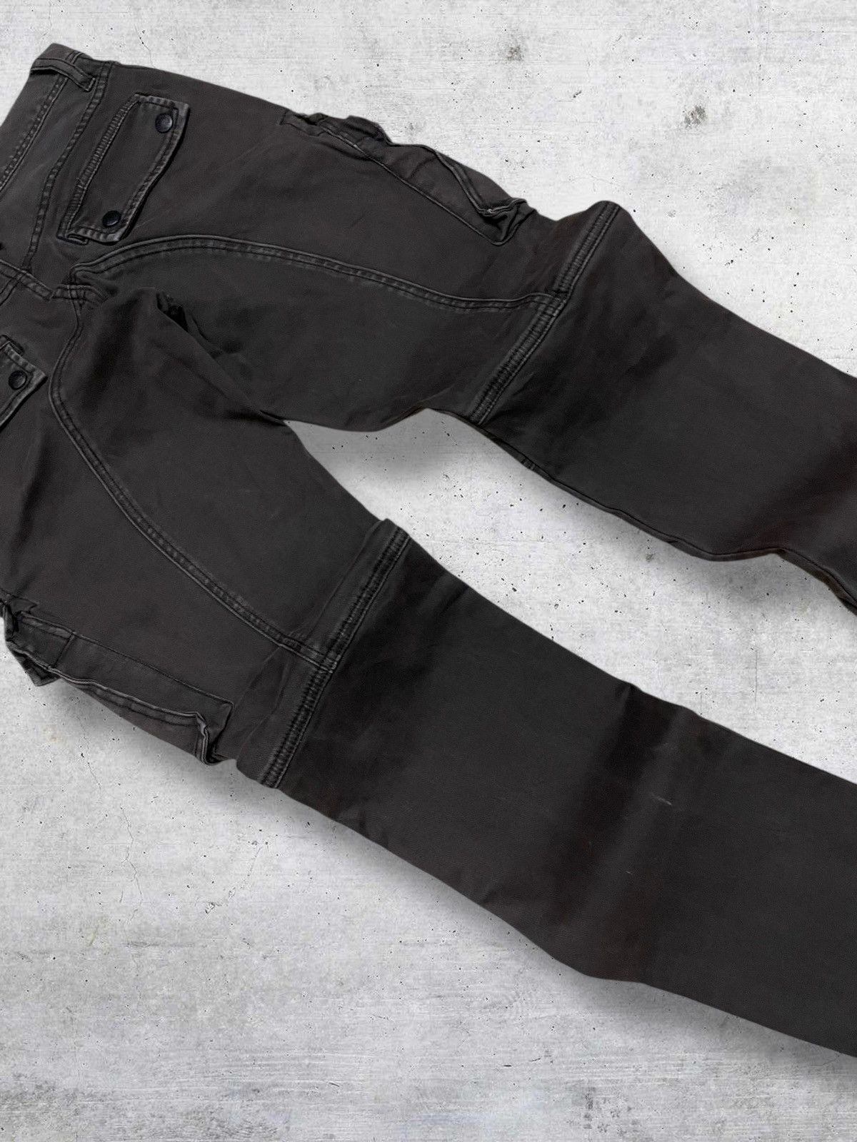 Tete Homme VINTAGE TETE HOMME 90S JAPAN DESIGNER UTILITY TACTICAL CARGO Size US 30 / EU 46 - 15 Thumbnail