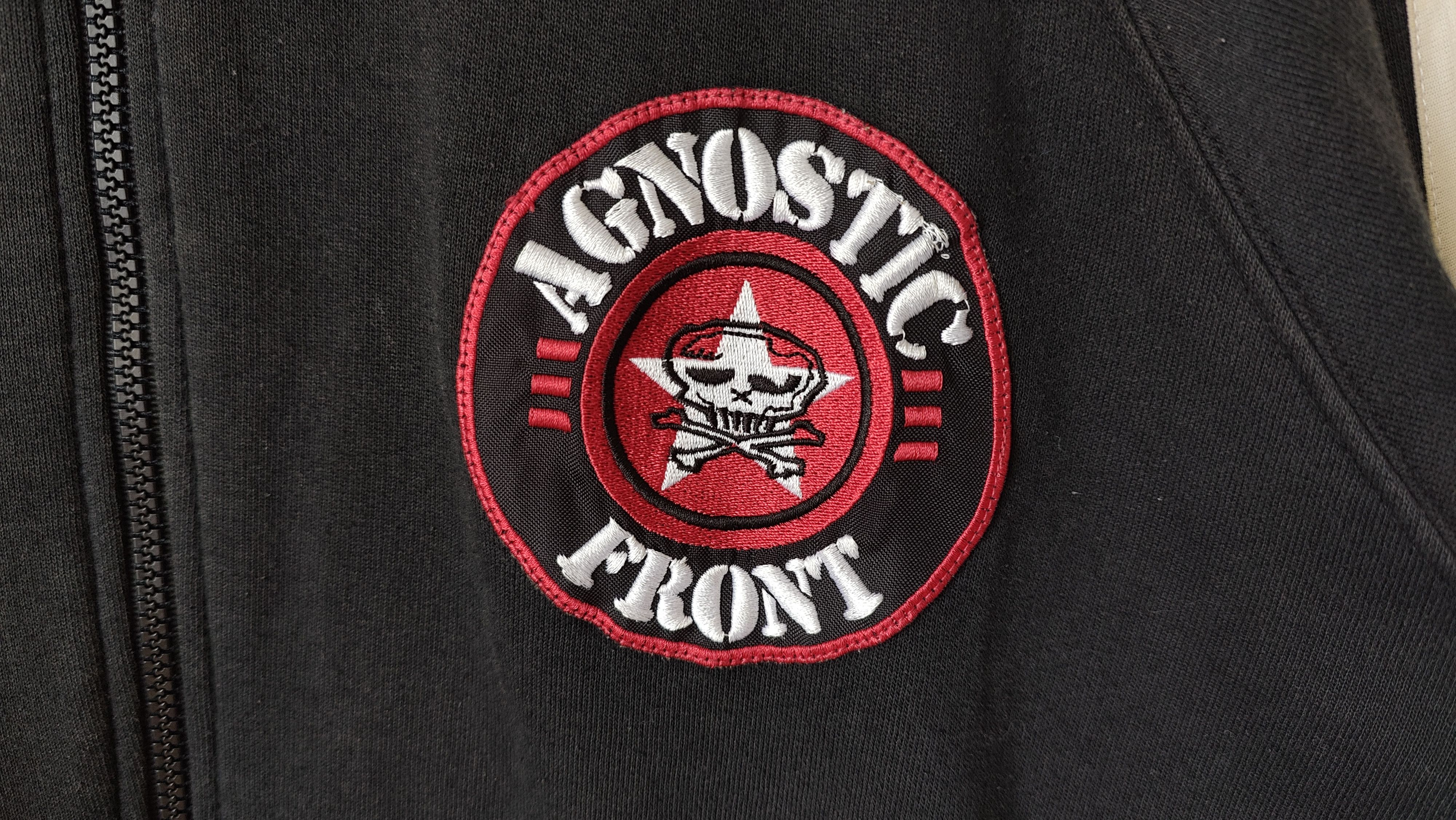 Band Tees Agnostic Front Hardcore United Punk Vintage Y2K Track Top Size US L / EU 52-54 / 3 - 3 Thumbnail