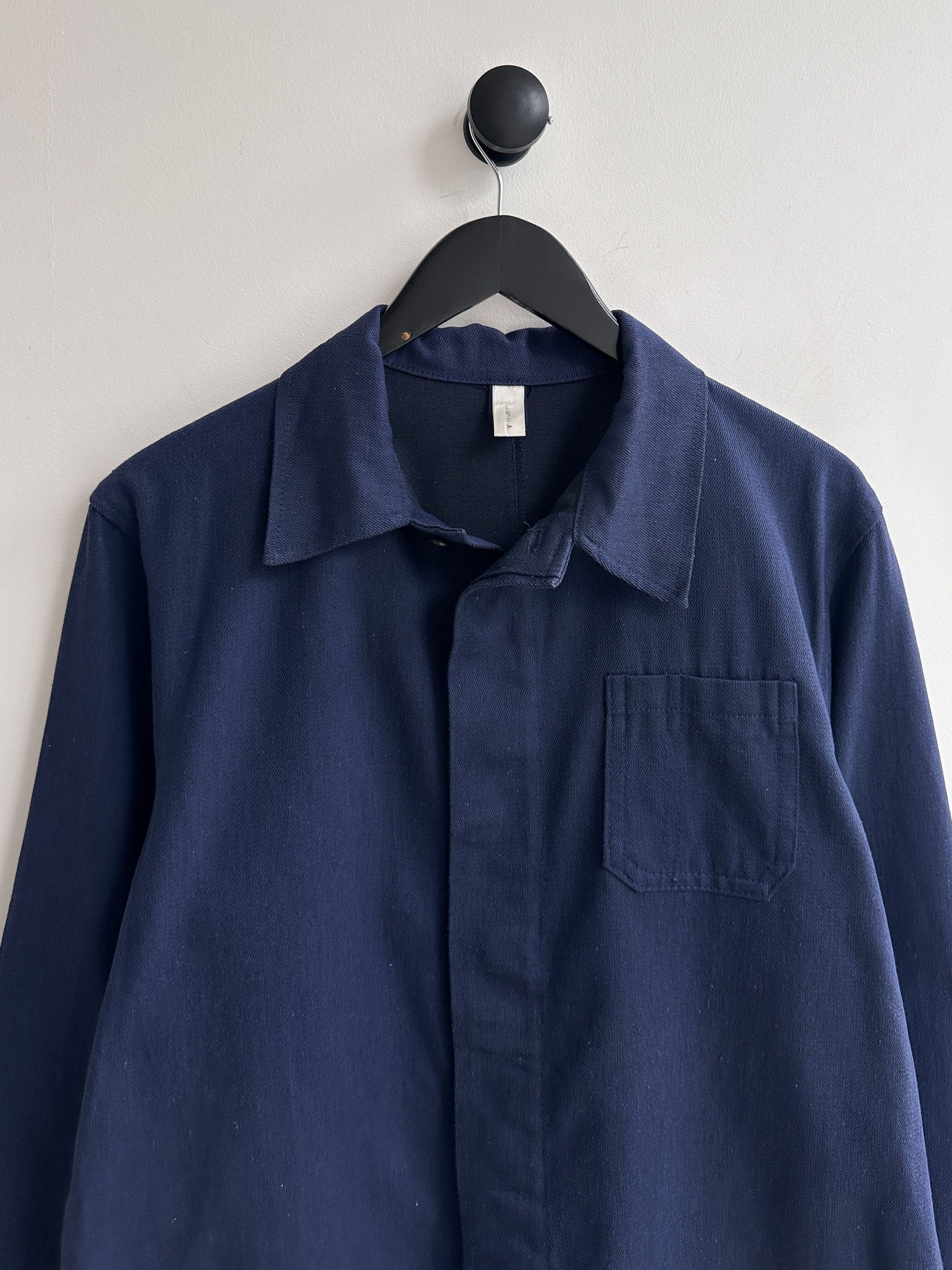 Vintage Vintage Workwear Utility Blue Jacket Size US XL / EU 56 / 4 - 2 Thumbnail