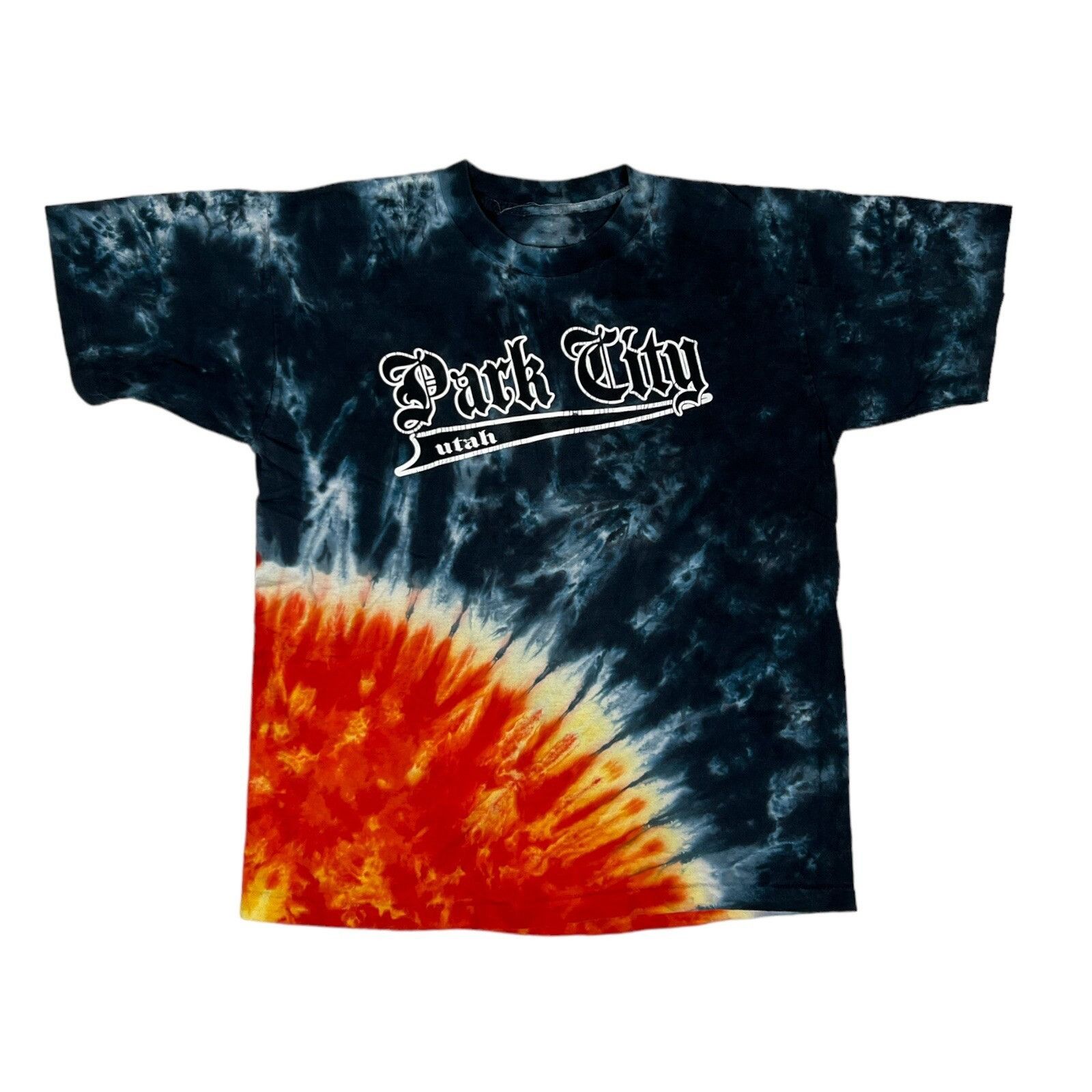 Vintage Vintage Park City Utah Tie Dye T-Shirt Single Stitch Size L Size US L / EU 52-54 / 3 - 1 Thumbnail