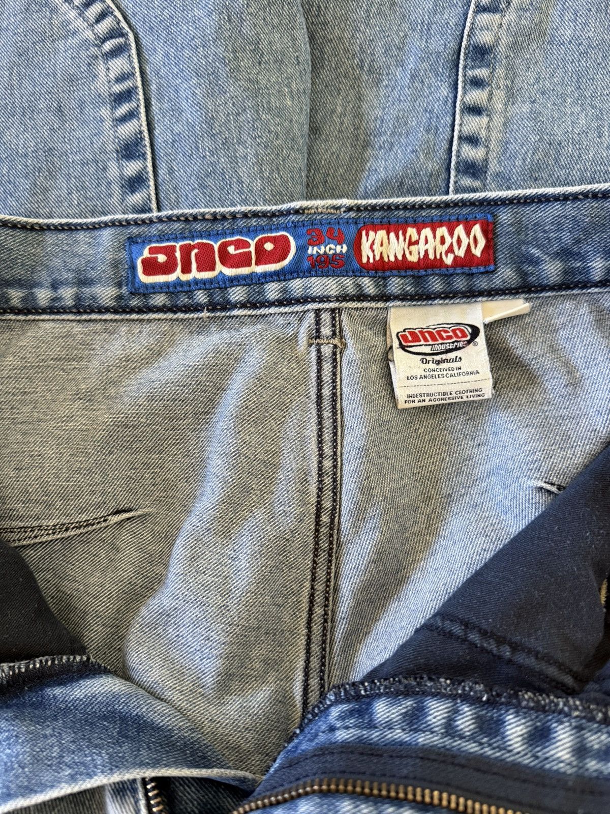 JNCO Kangaroo wide leg jeans Size US 32 / EU 48 - 3 Thumbnail